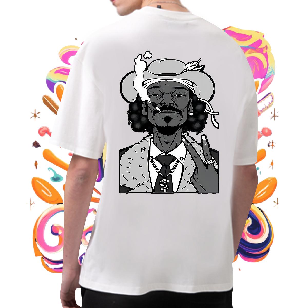 High Quality Man T Shirts Breathable Short Sleeve Daily Wear Mens Tshirts Black White 2024 DIY Tops Shirt