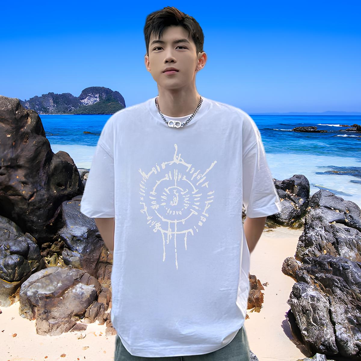 Cool Design Man T Shirts Daily Outfit Cotton Breathable Soft Mens Tshirts Casual New Custom Printing Tshirts