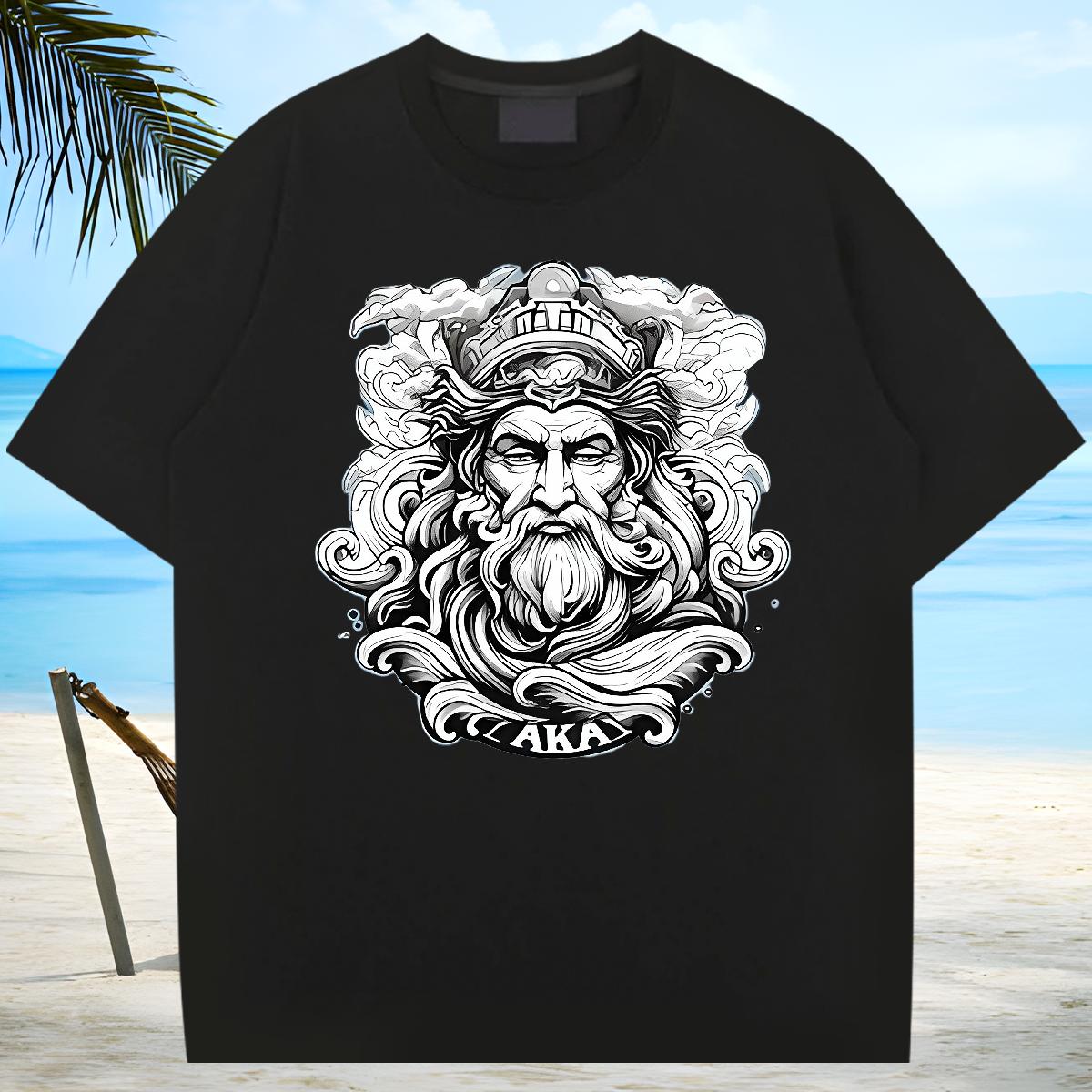 2024 Summer Man T Shirts Floral Print High Street Hip Hop Tshirt for Man Woman Cotton Breathable Short Sleeve Cool Design Tees Shirts