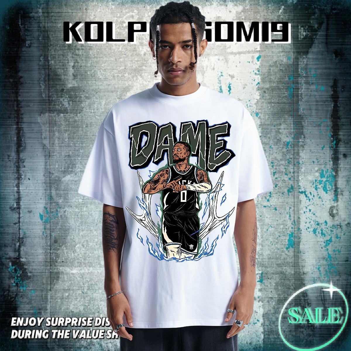 2024 T-Shirts for Men Anime Tshirts Hip Hop Street O-Neck Short Sleeve Cotton Loose Top Tees
