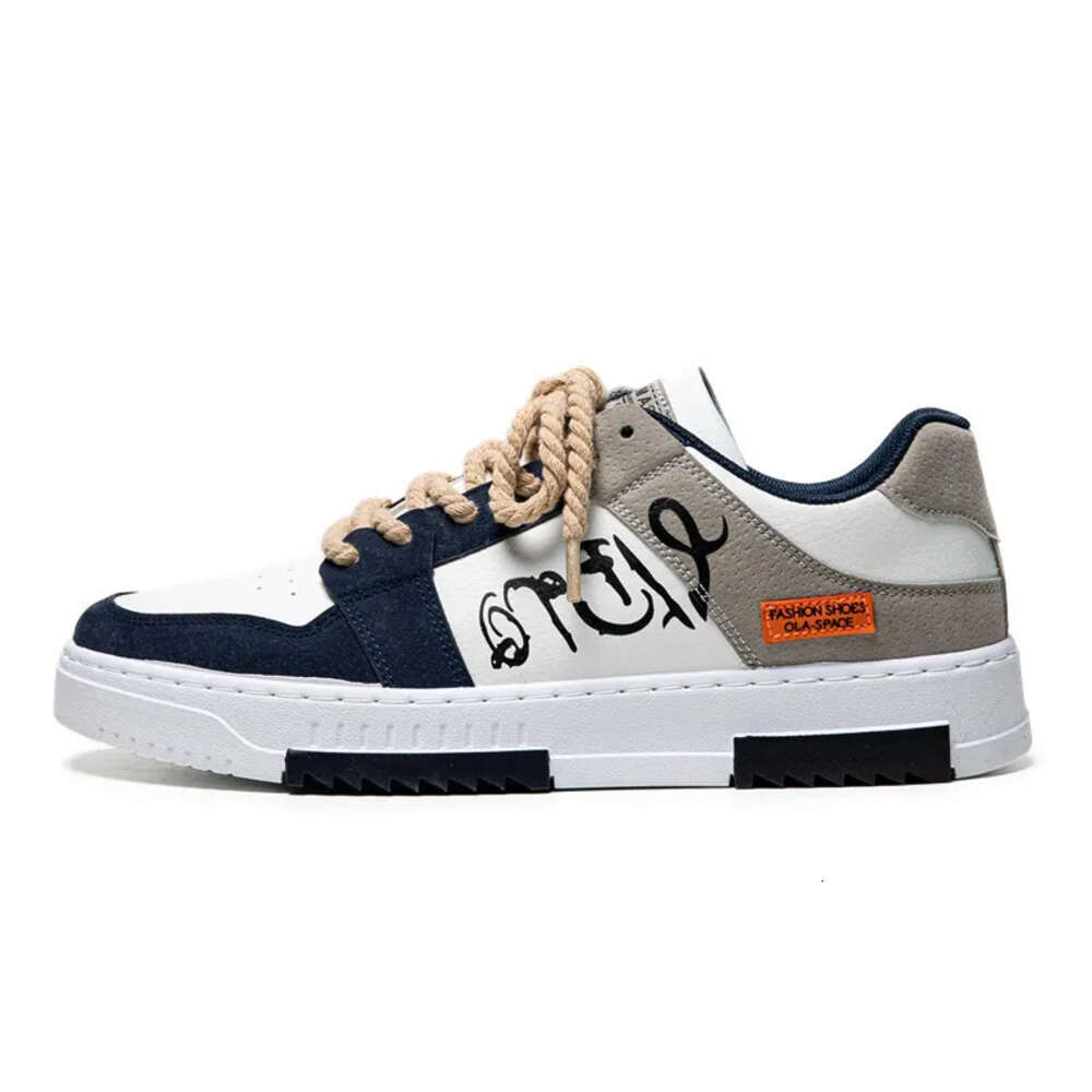 Men Fashion Sneakers Casual Skate Low Top 2023 Spring Autumn Lightweight Shoes for Male 53833