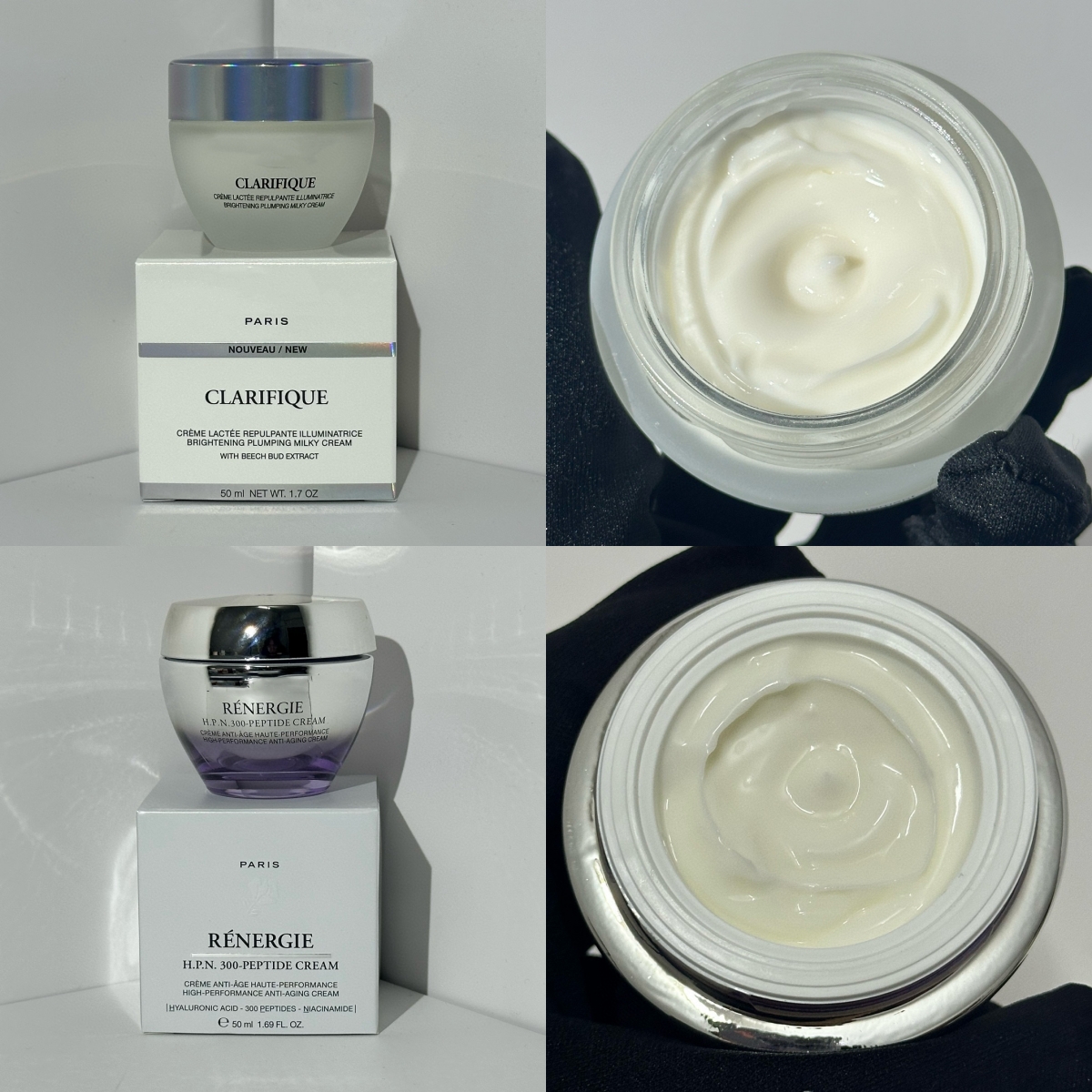 Lan Brand Creams Girl Lotion 50Ml P Renegie H.P.N, 300-Peptide Clarifique Cream Face Day And Night Repair New Arrival Stock