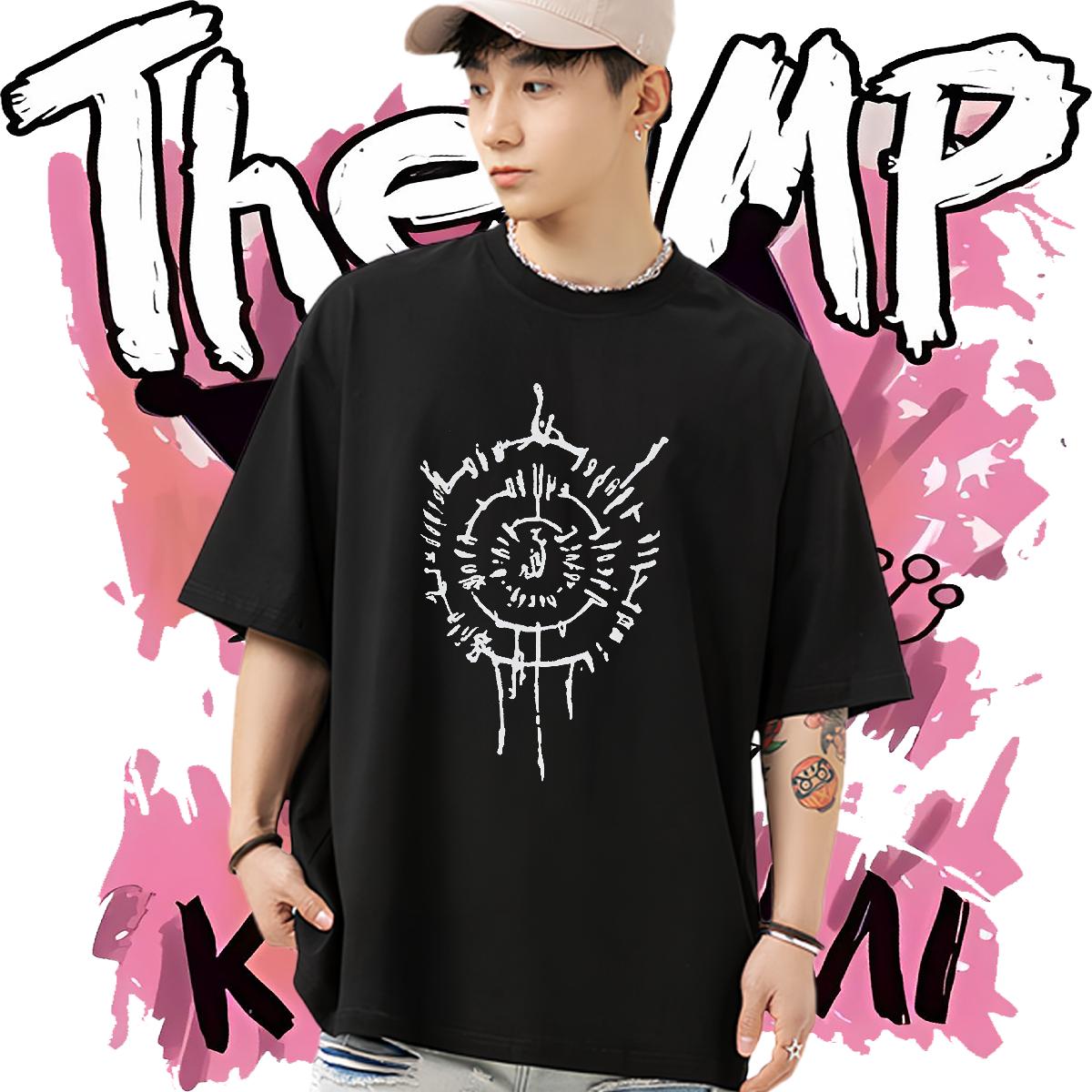 Designer T-Shirts for Men Hip Hop Cotton Breathable Short Sleeve Tshirts Classic Custom Print Oversized Tee Shirt