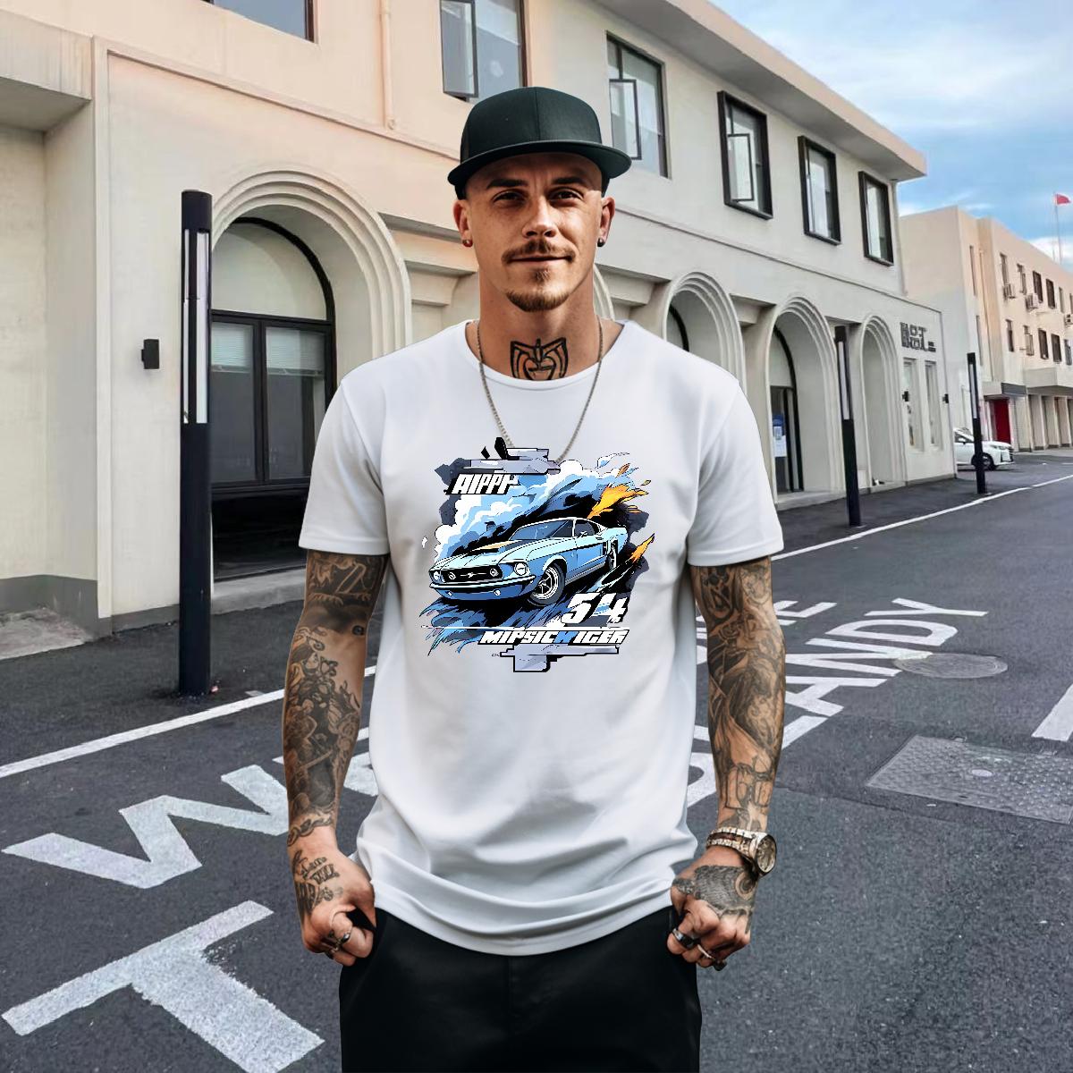 Designer Fashion T-Shirts Custom Hip Hop Street Tshirts Breathable Crew Neck Cotton 5A Top Tees