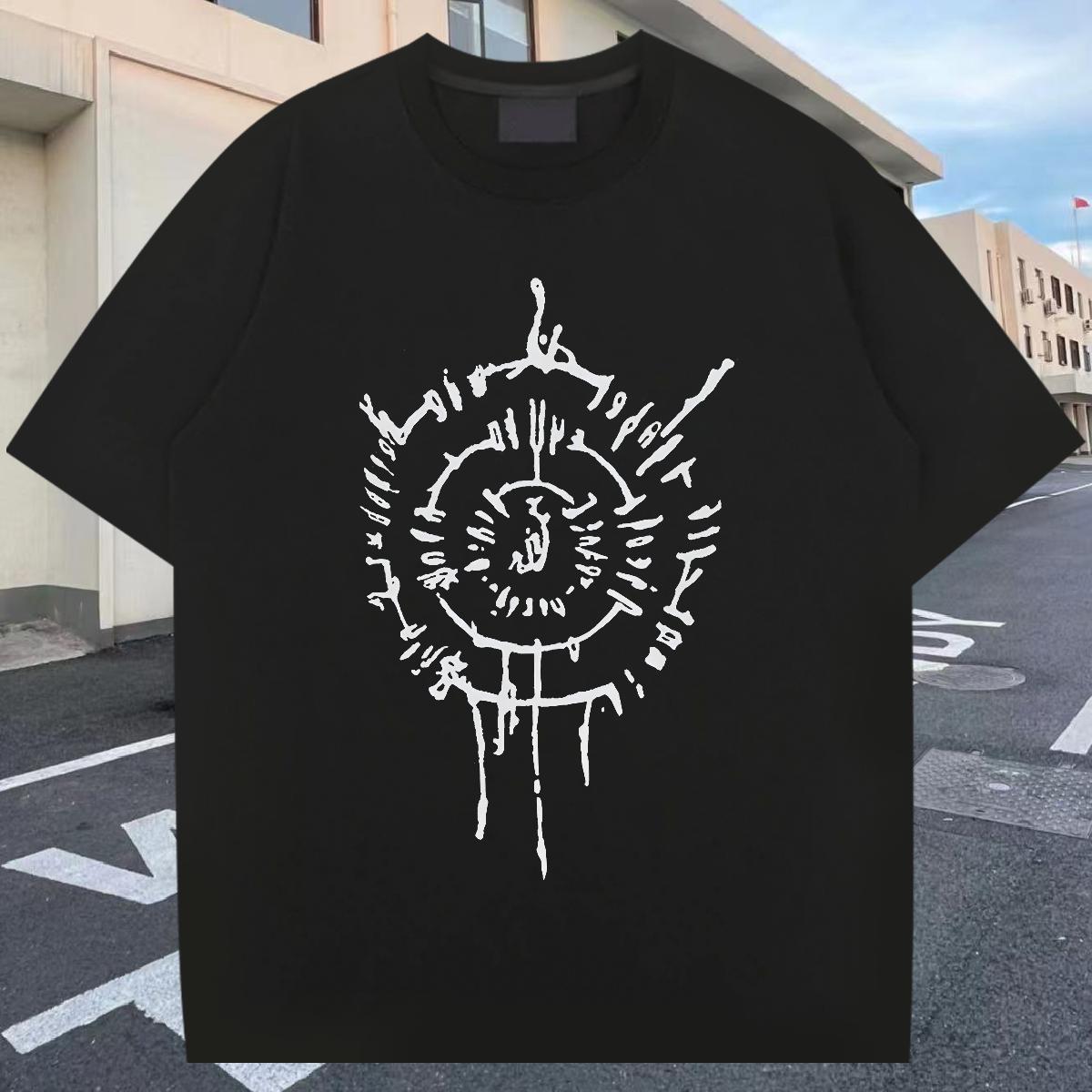 New Man T Shirts Custom Printed Tshirts Beach Breathable Crew Neck Cotton Soft Clothes