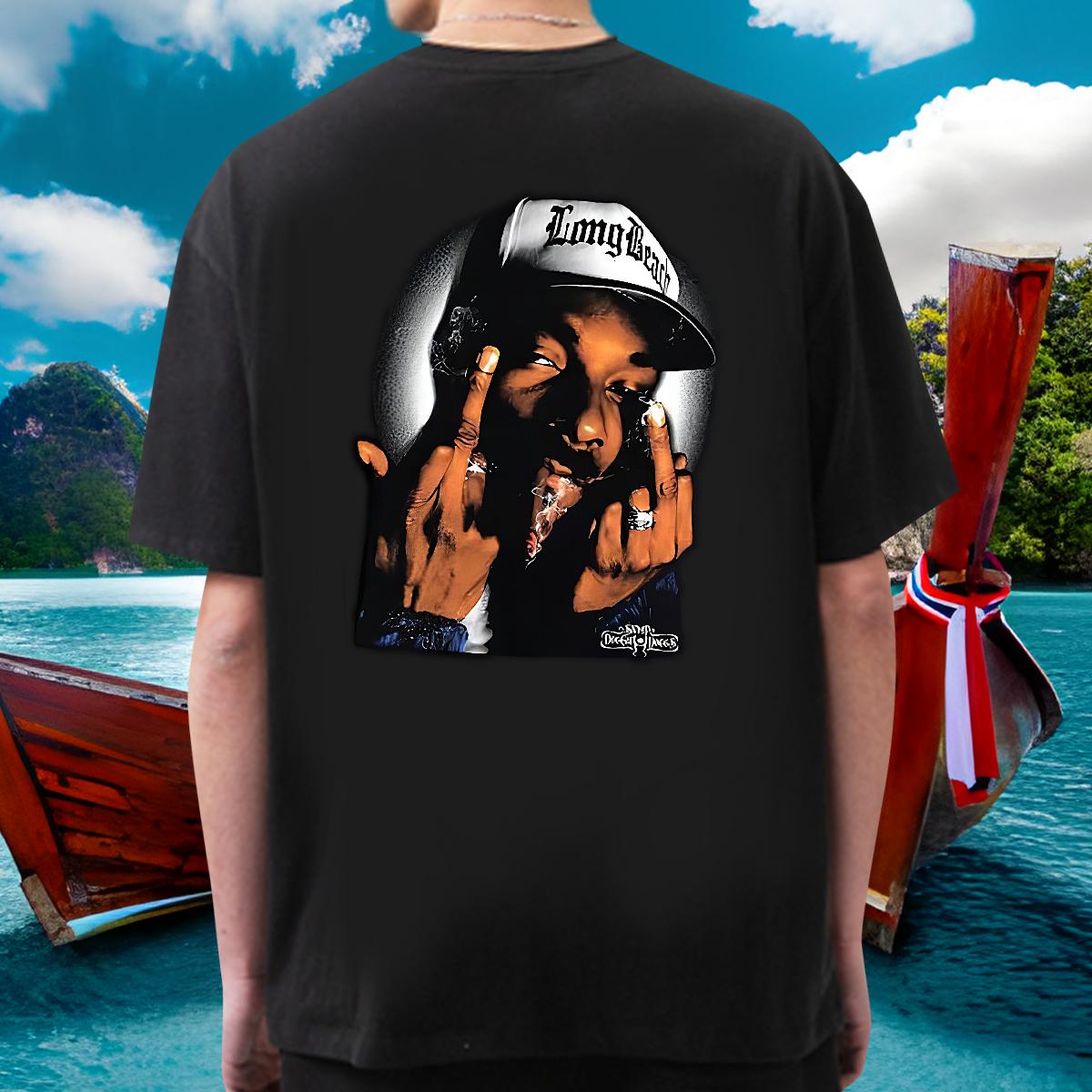 Soft T-Shirts for Men Cotton Breathable Soft Casual Mens Tshirts Cartoon Print Fashion Designer Clothes