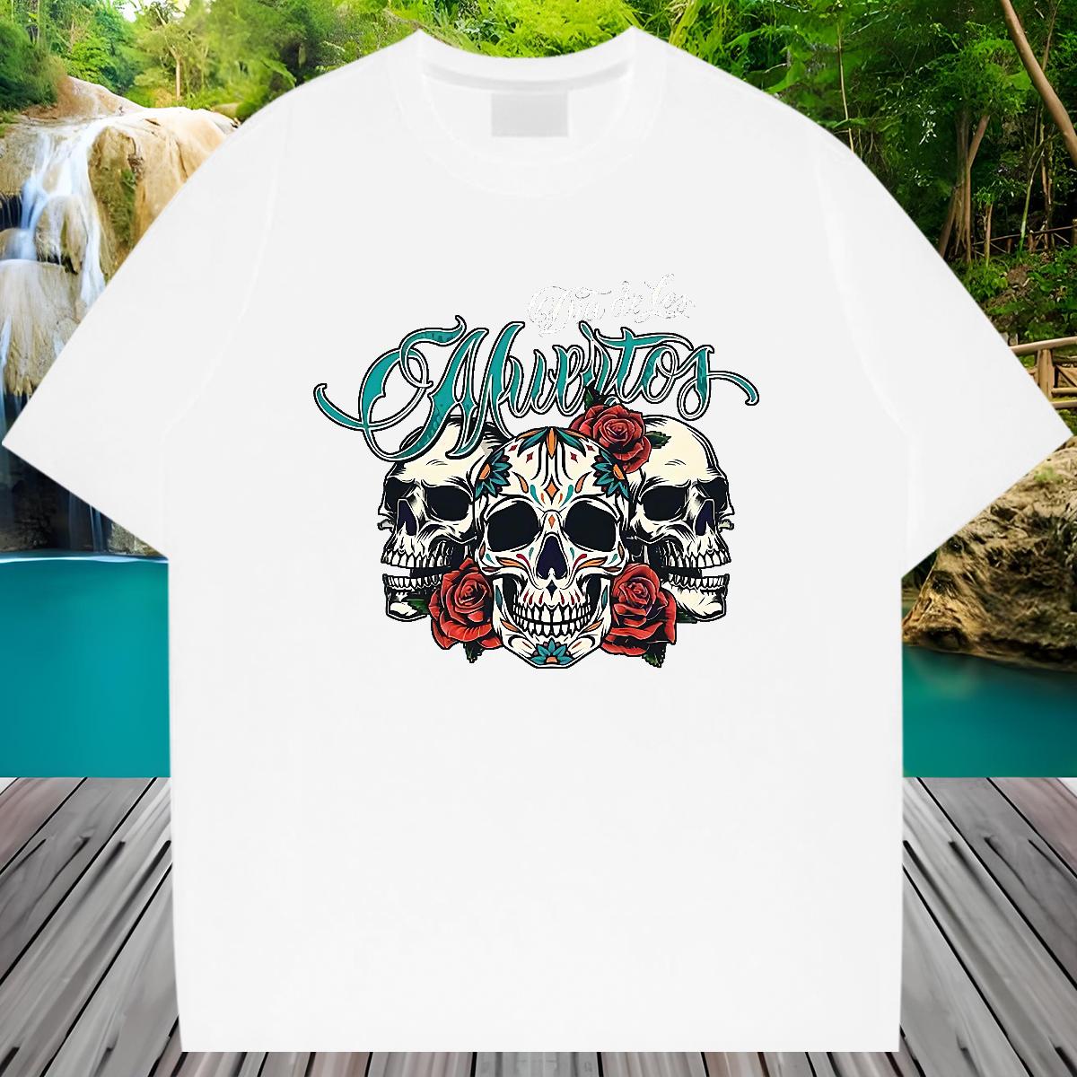 5A Men T Shirts Sports Casual Short Sleeve Cotton O-Neck Men Tshirts Casual New Graphic Tees Shirts