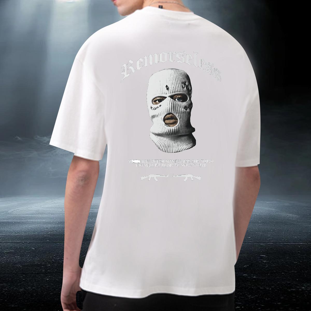 Wholesale T shirt Round Neck Short Sleeve High Street Hip Hop Men Tees Anime Print Fashion Tee Shirt