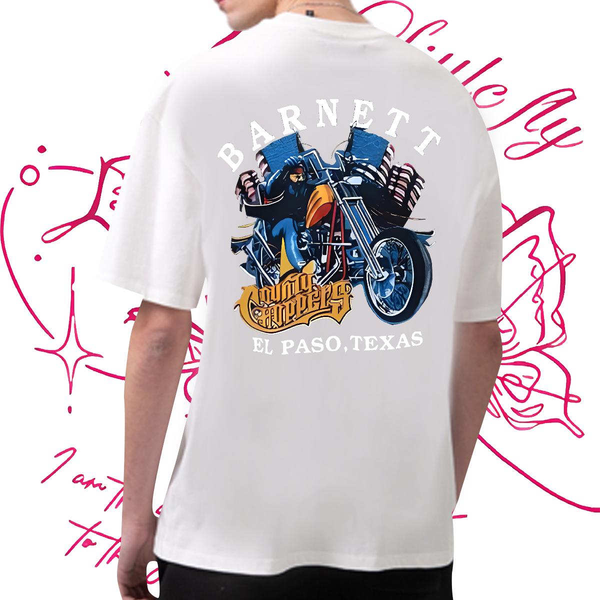 2024 New T-Shirts Oversized S-3XL Men Tshirts High Street Hip Hop Cotton O Neck Short Sleeves Popular Tee Shirt