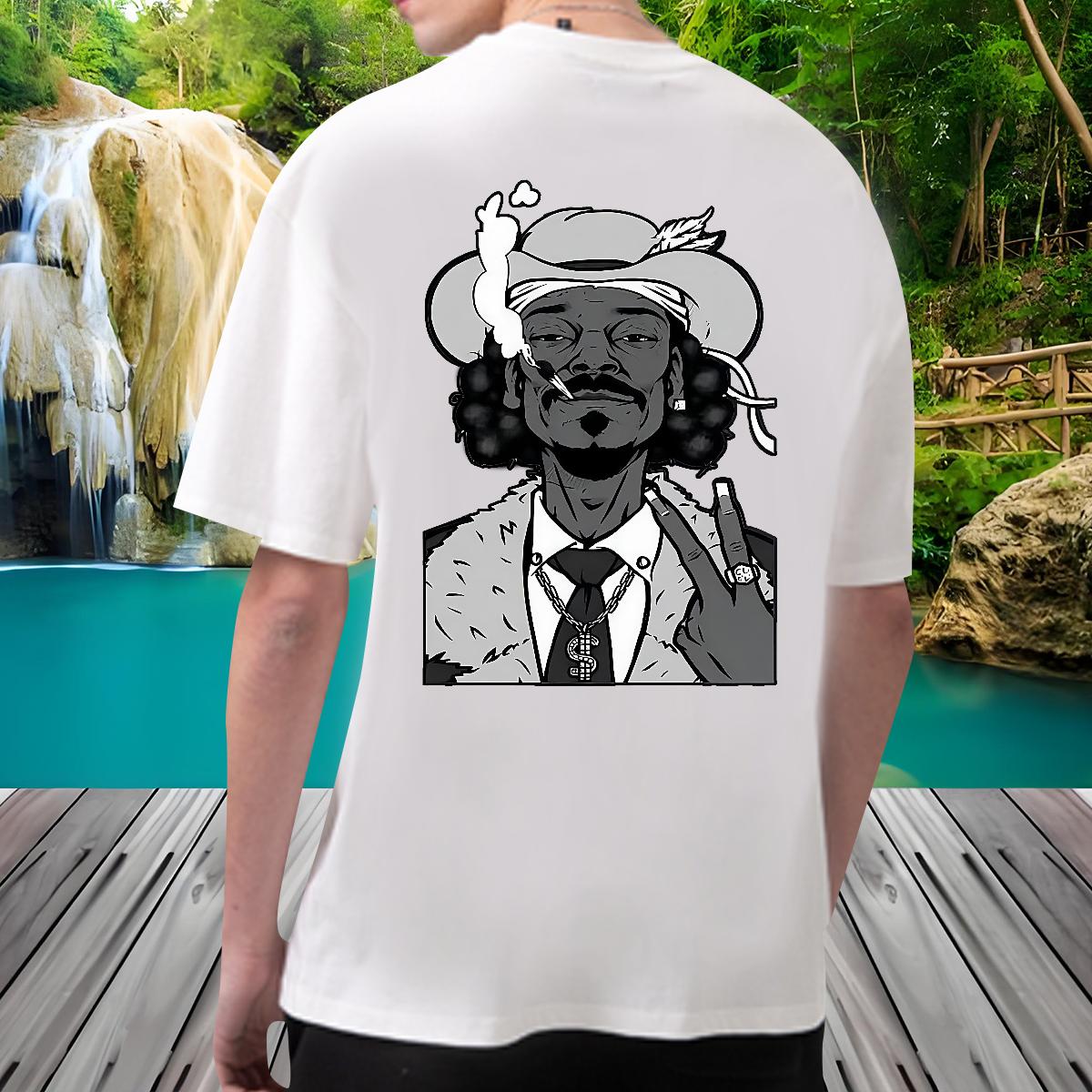 Comfortable T-Shirts Short sleeve Cotton Soft Daily Outfit Mens Tshirts Custom Printed Classic Casual Tshirts