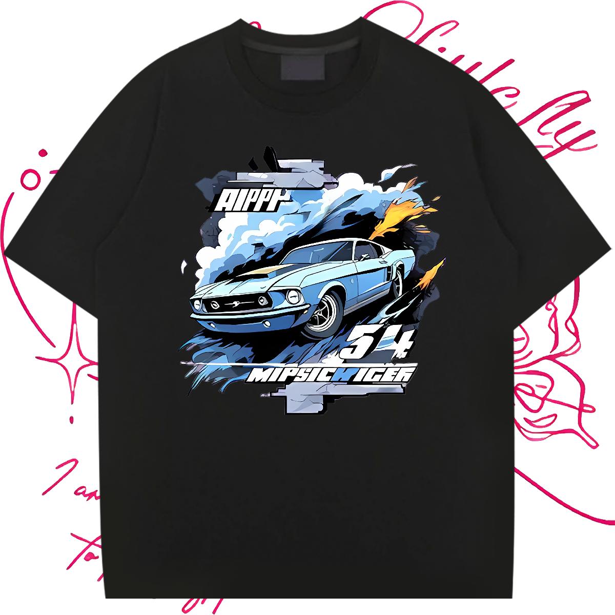 Fashion Man T Shirts DIY Printed High Street Hip Hop Tshirt for Man Woman Cotton O Neck Short Sleeves Cool Design Tops