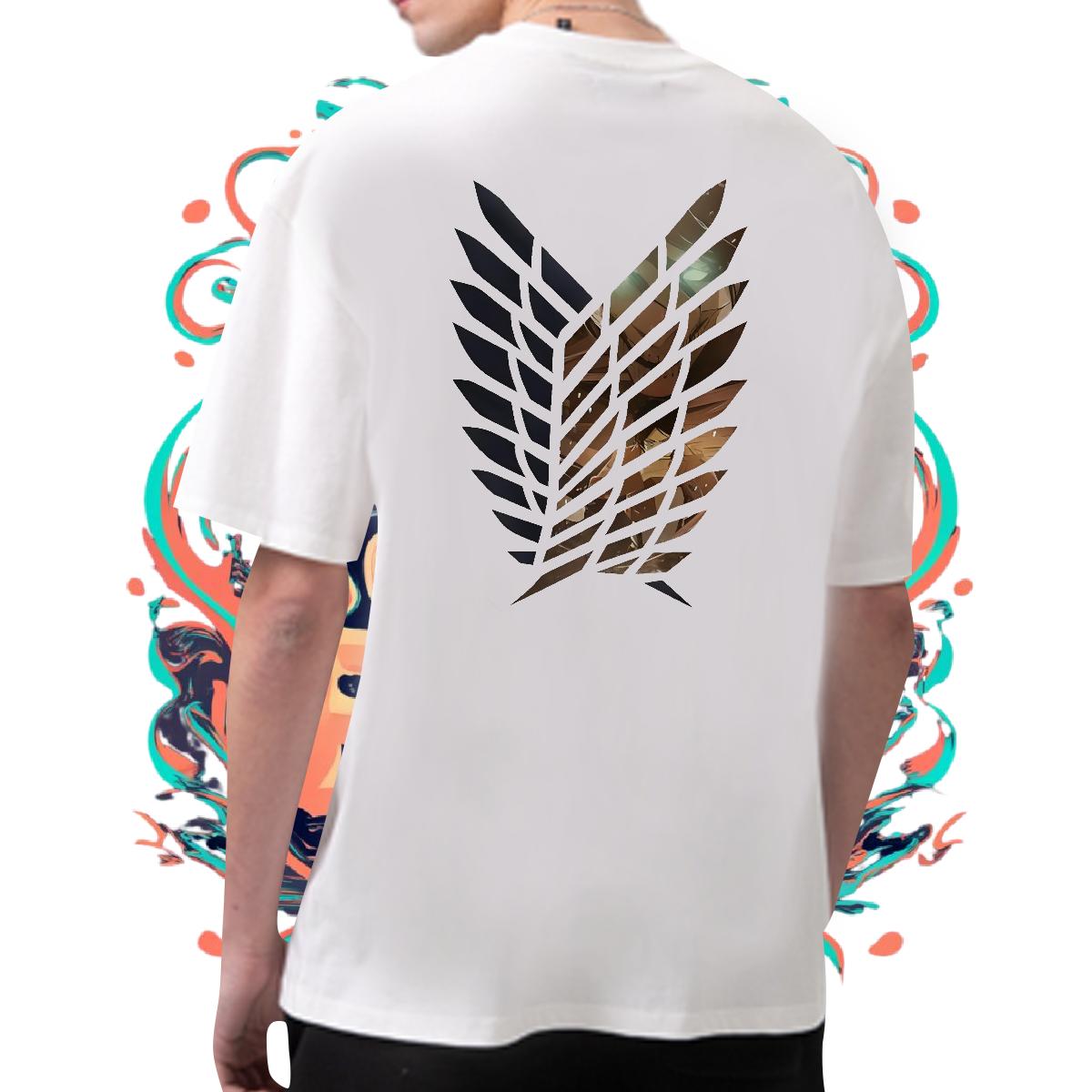 Classic Men T Shirts Black White Hip Hop Street Tshirt for Man Woman Crew Neck Cotton Unisex Top Tees