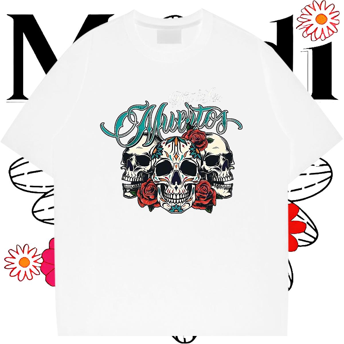 Soft T-Shirts for Men Home Outdoor Breathable Short Sleeve Men Tops Tees Stylist DIY Printed Tees Shirts