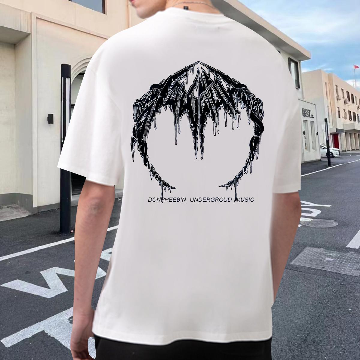 DIY Customized T Shirt For Man Custom Cartoon Street Wear Tshirts Cotton Breathable Cool Tops