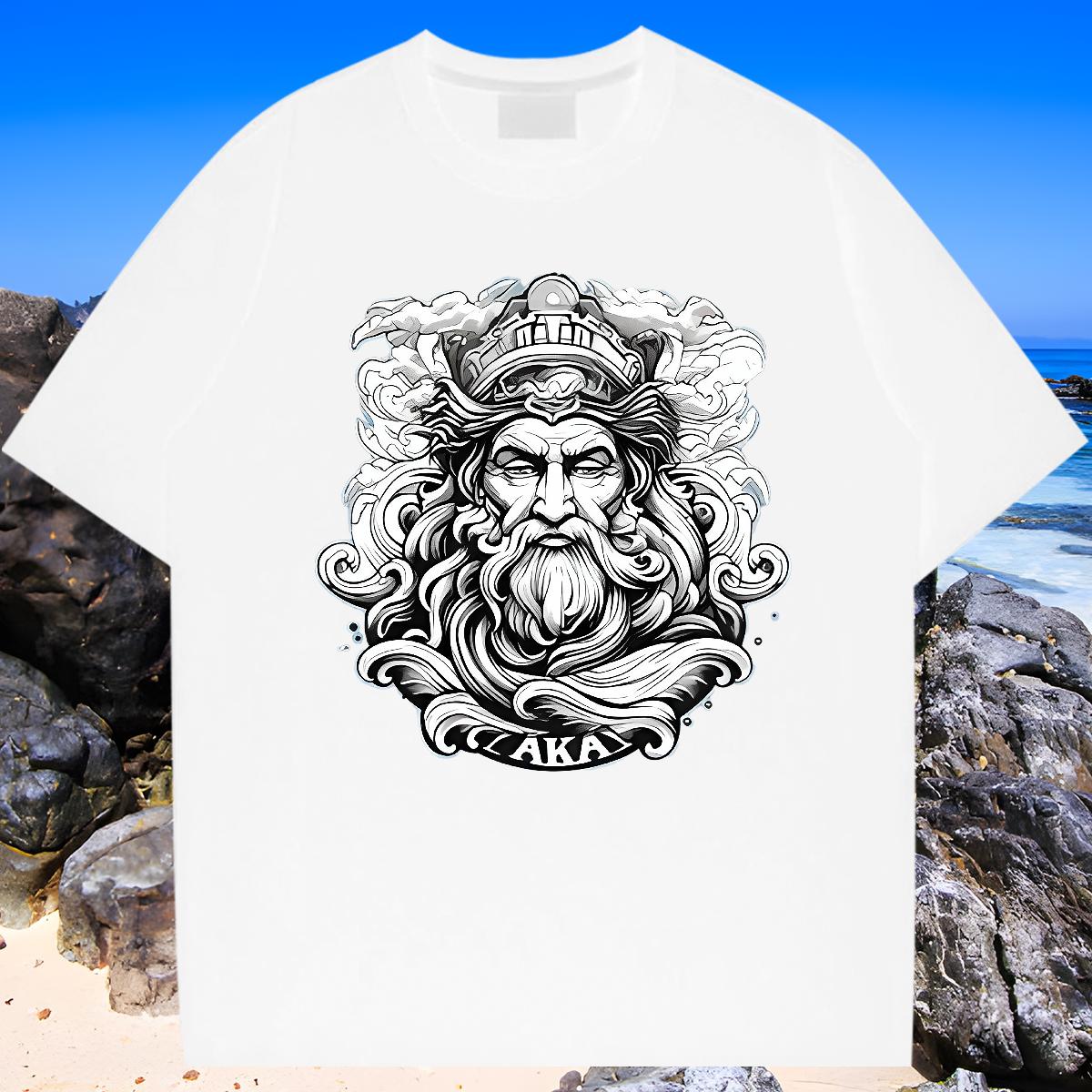 Wholesale T shirt Custom Print Plus Size Daily Wear Tshirts Cotton Breathable Short Sleeve Comfortable Tops Tees