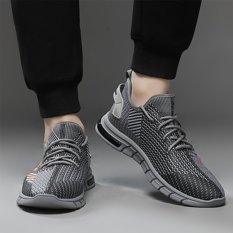 Mesh Breathable New Summer Basketball Casual Sports Soft Sole Anti slip Fashion Versatile Men's Running Shoes Don't Stink Feet Lhshoe