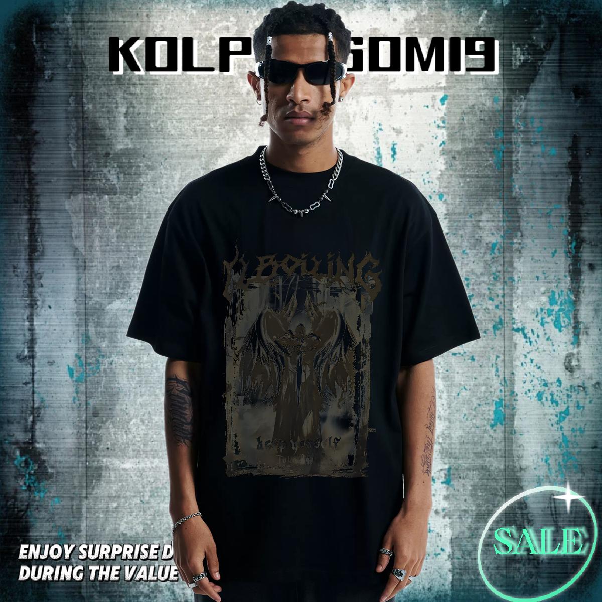 2024 T-Shirts Custom Printed Men Tops Tees Daily Outfit Breathable Crew Neck Designer Wear