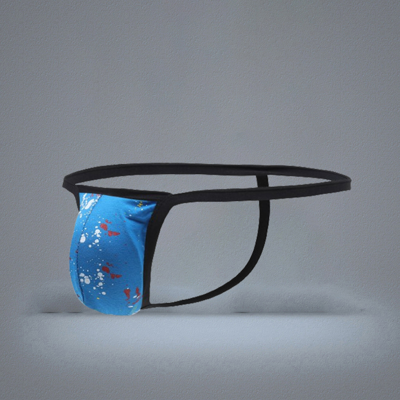 E048 Whole gay men039s sexy underwear lingerie cotton low rise pouch thongs seamless tstrings gstrings panties5505436