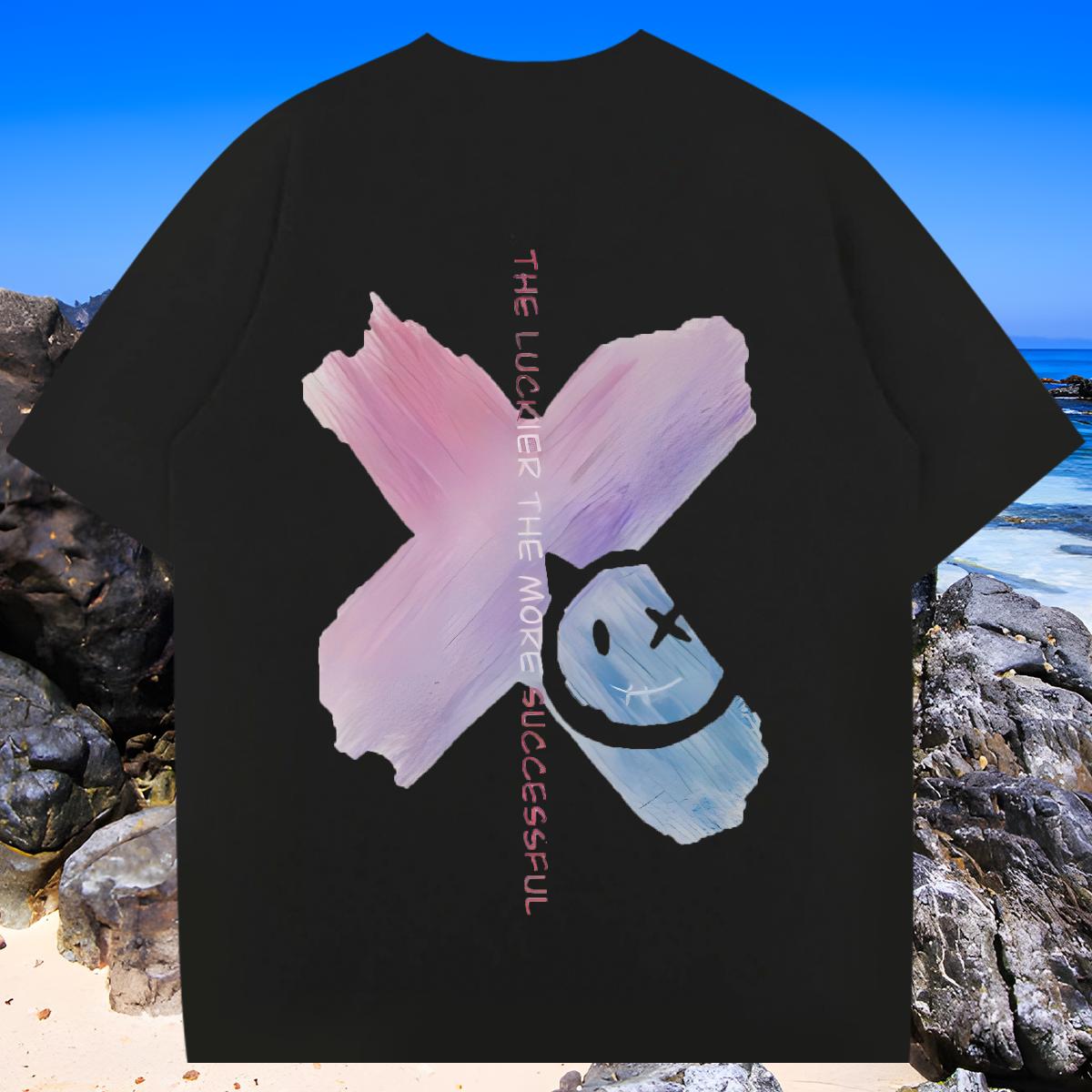 Classic Men T Shirts Custom Print Oversized Casual Beach Tshirts Cotton Breathable Soft Comfortable Tees