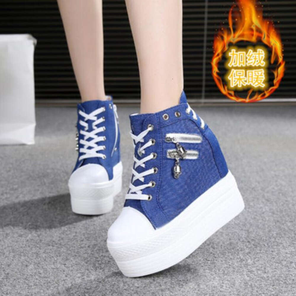 NEW Brand Hidden Heels Platform Sneakers Women Breathable Air Wedge Sock Shoes Woman Casual Ladies Boots Zapatos Mujer 2024 W05