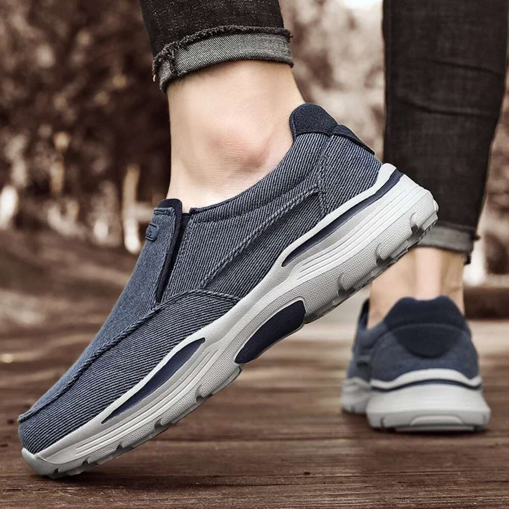 Casual Canvas Breathable New Male Comfortable Outdoor Walking Shoes Classic Loafers Men Sneakers ddmythur ddmythur ddmythur