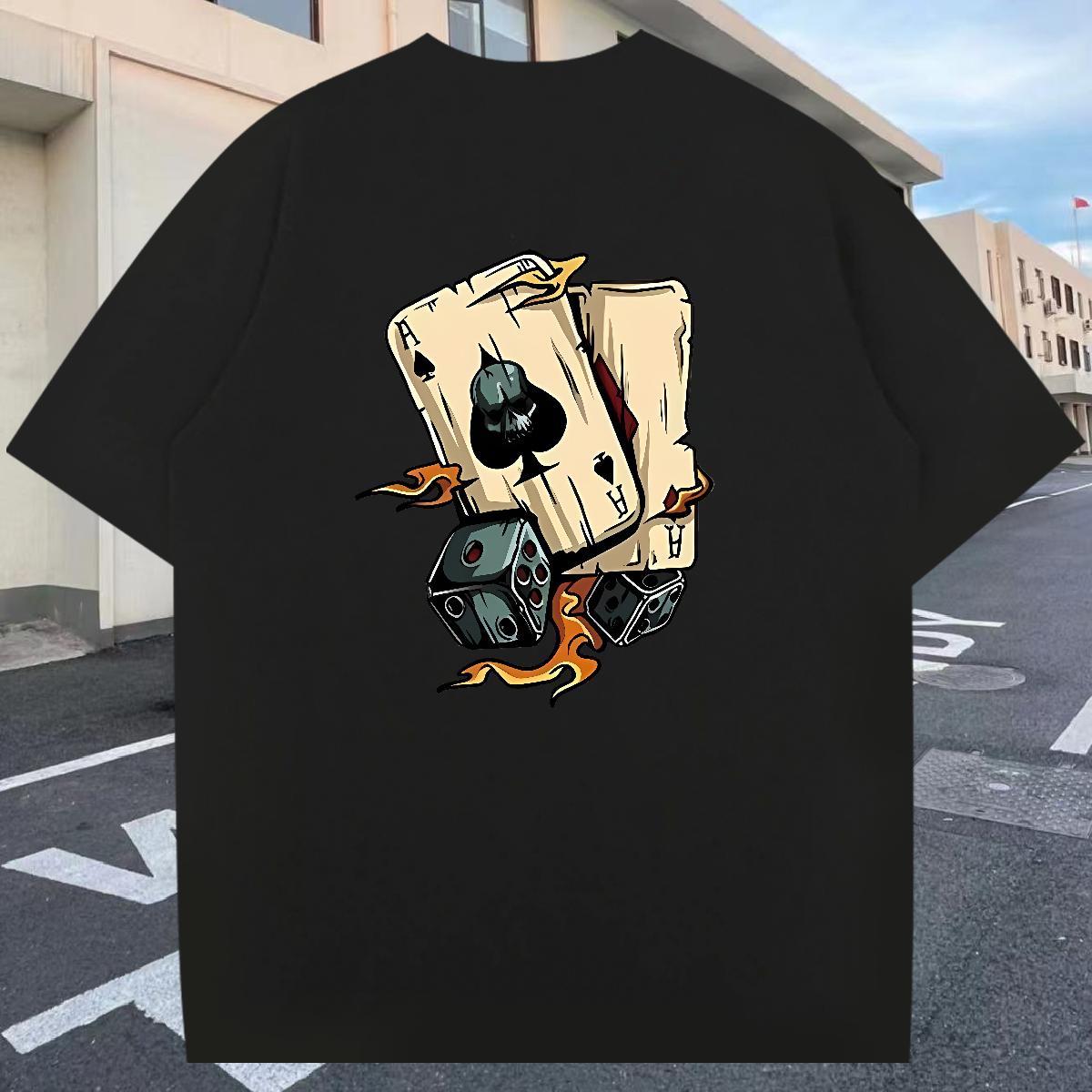 Fashion Design T shirt DIY Printed Casual Beach Tshirt for Man Woman Cotton O Neck Short Sleeves Brand Polos