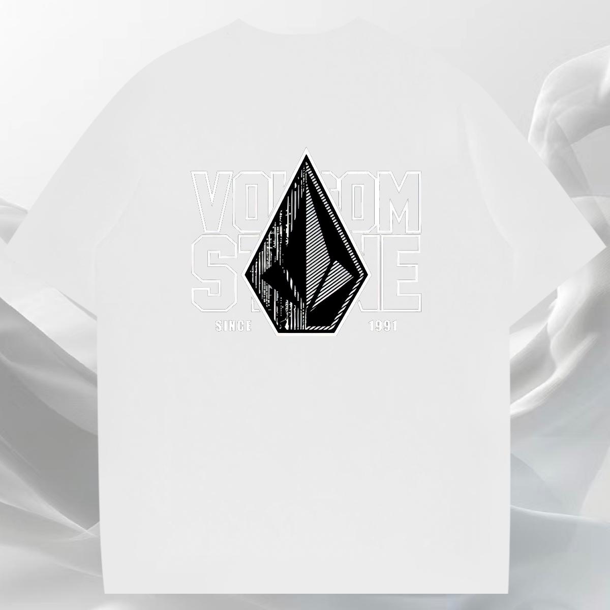 Classic T shirt O-Neck Short Sleeve Cotton Hip Hop Street Mens Tshirts DIY Printed 2024 New Wear
