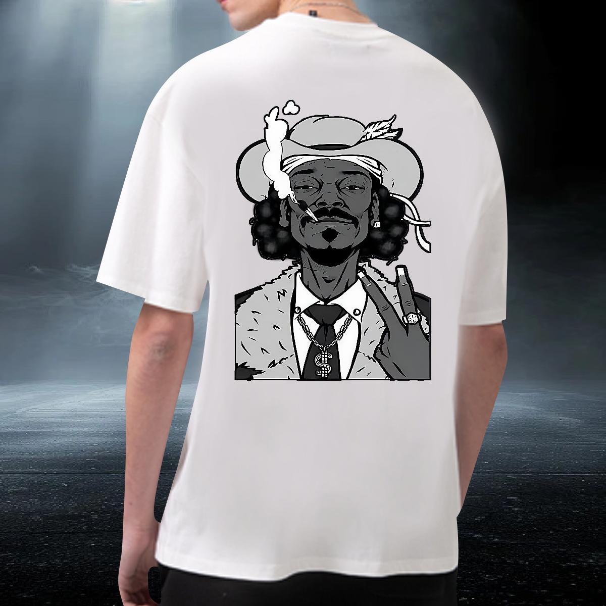 DIY Man T Shirts Plus Size Cartoon Summer Casual Tshirt for Man Woman Breathable Short Sleeve Classic Clothings