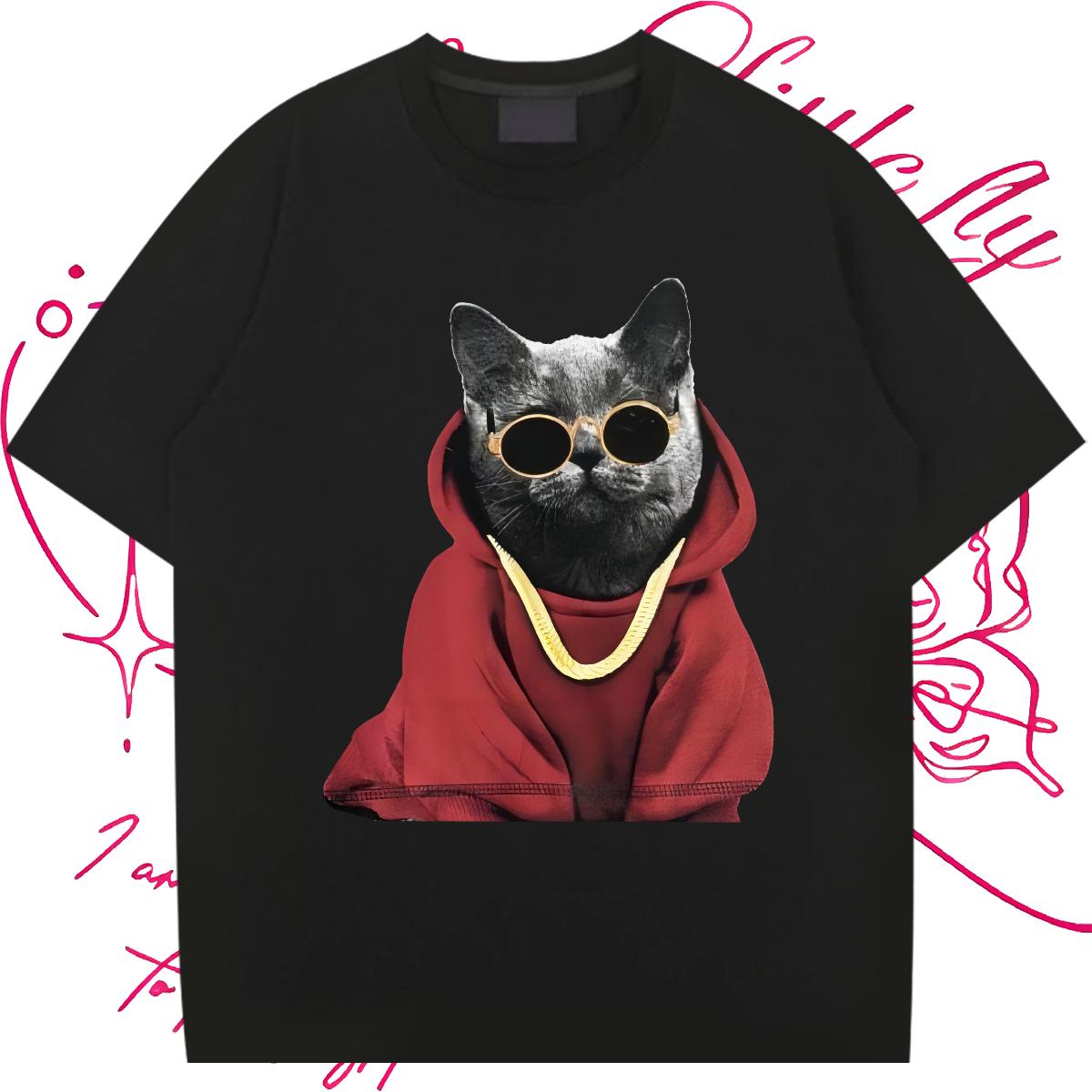Loose T-Shirts Summer Casual Cotton Breathable Short Sleeve Men Tees 2024 New Custom Print Plus Size Tops Tees