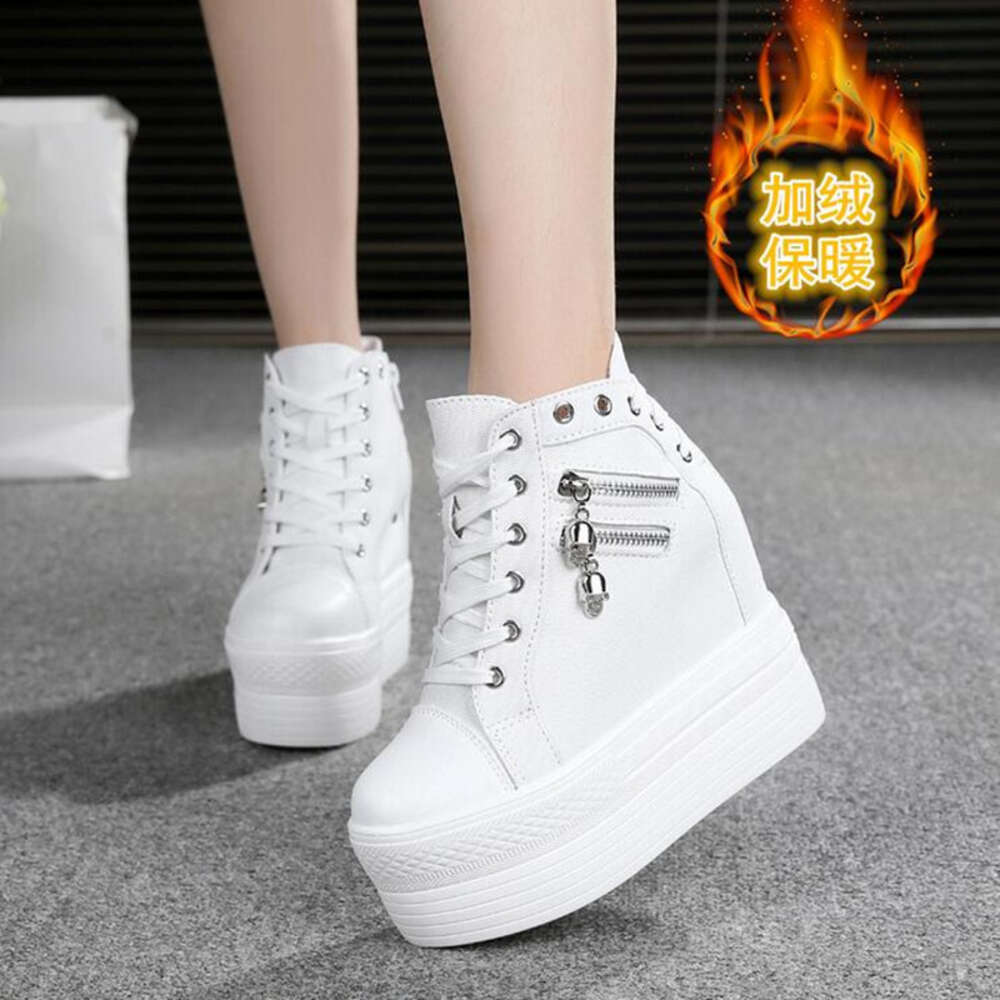 NEW Brand Hidden Heels Platform Sneakers Women Breathable Air Wedge Sock Shoes Woman Casual Ladies Boots Zapatos Mujer 2024 W05