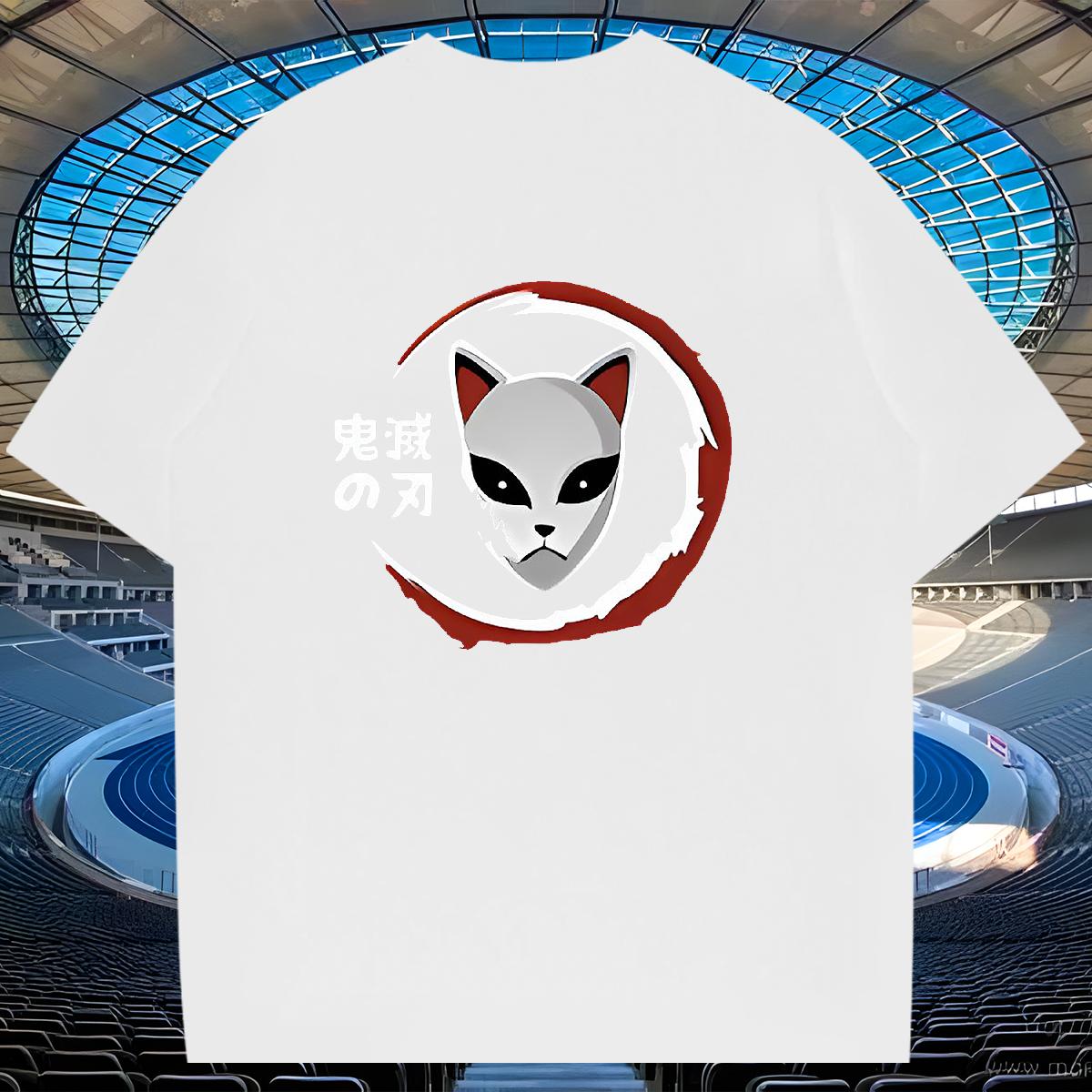 Stylist T shirt Anime Print Outdoor Men Tshirts Crew Neck Cotton Classic Tees Shirts