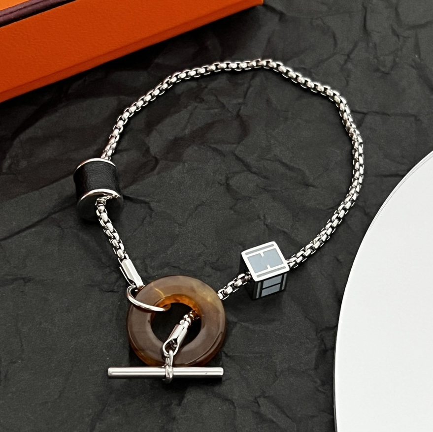 Meli Melo Bracelet for woman designer couple for man Yellow Brass Gold plated 18K T0P official reproductions jewelry exquisite gift with box 008