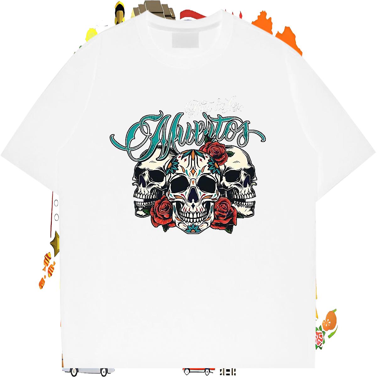 Cool Man T Shirts Street Casual O-Neck Short Sleeve Cotton Mens Tshirts Fashion Casual Cartoon Printing S-3XL Tops Tees