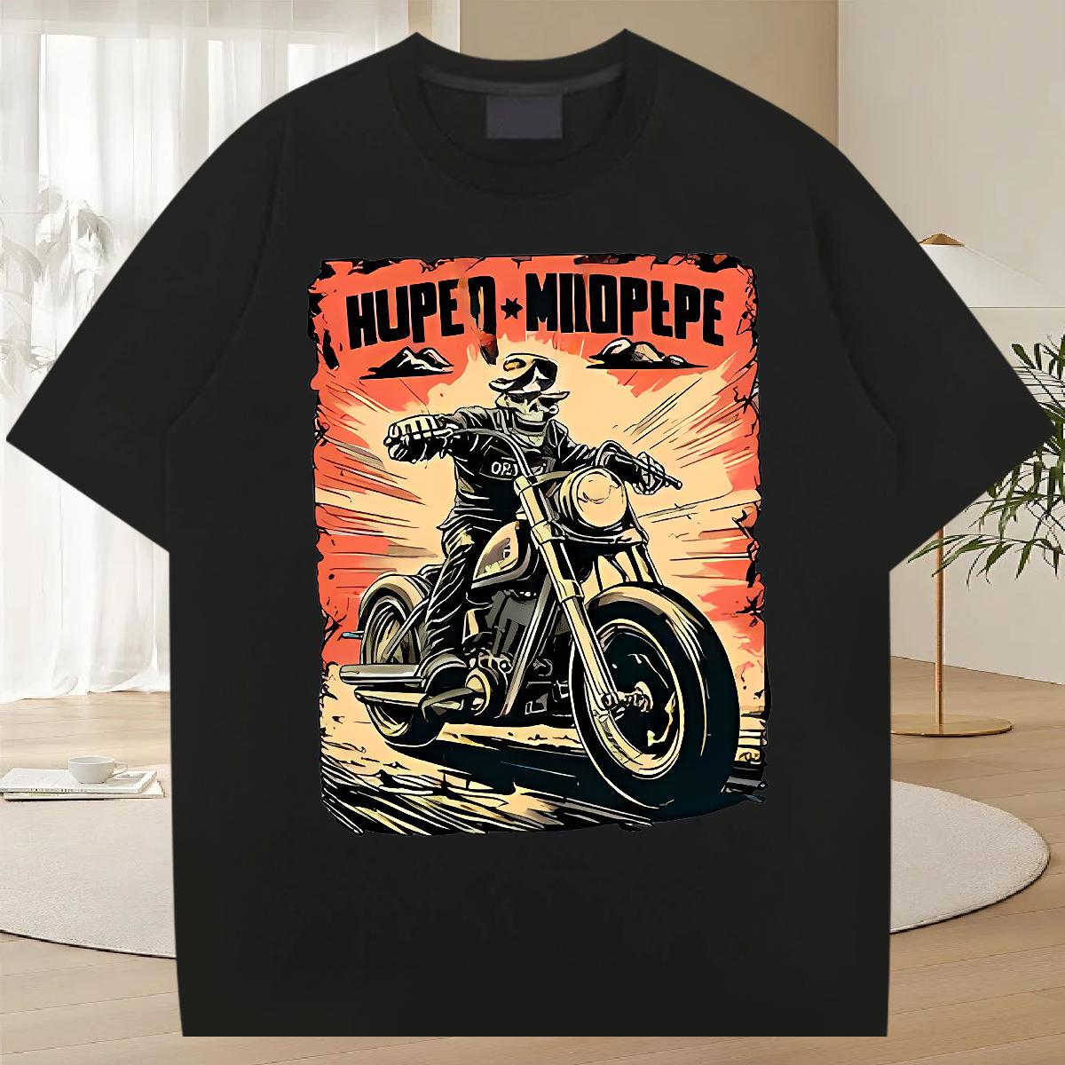 Designer Mens T Shirts Custom Anime Street Tshirts 180g Cotton Loose Fit Tee Shirt