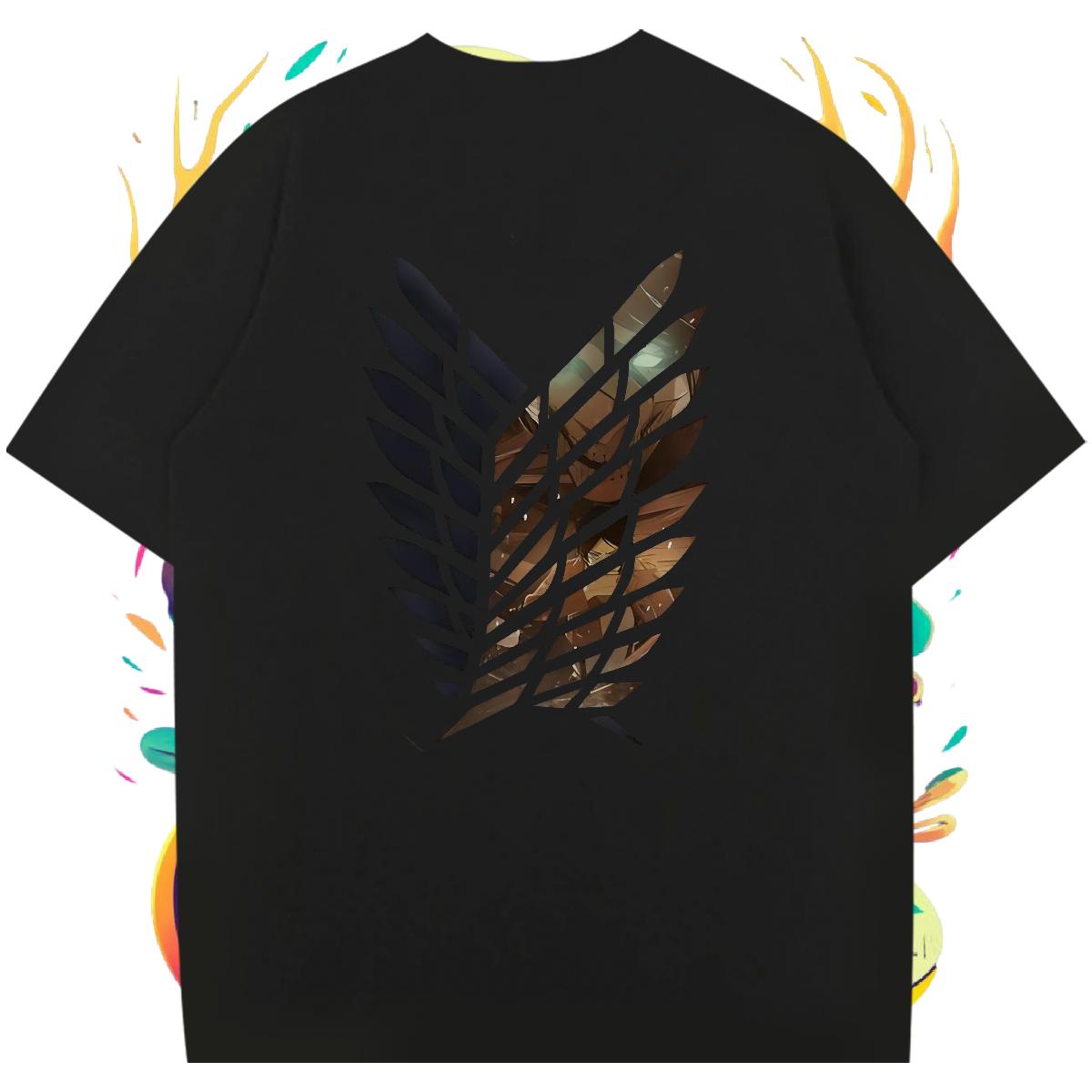 Fashion Men T Shirts Anime Anime Printing Street Tshirts Breathable Short Sleeve Comfortable Tops