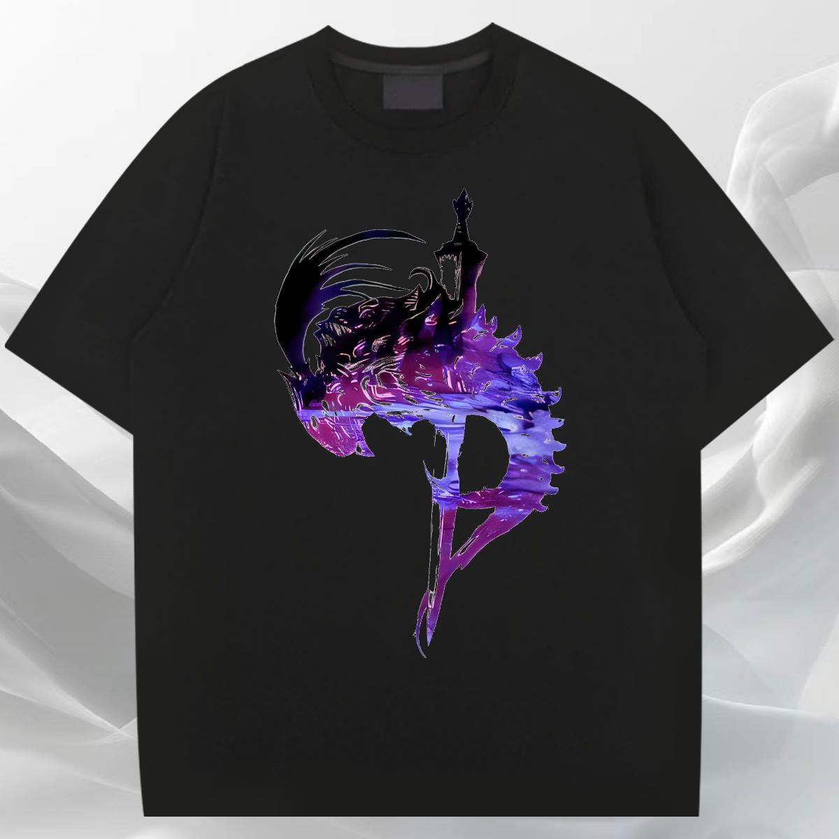 Wholesale T-Shirts Outdoor 180g Cotton Men Clothes T-Shirt Fashion New Cartoon Print Clothings