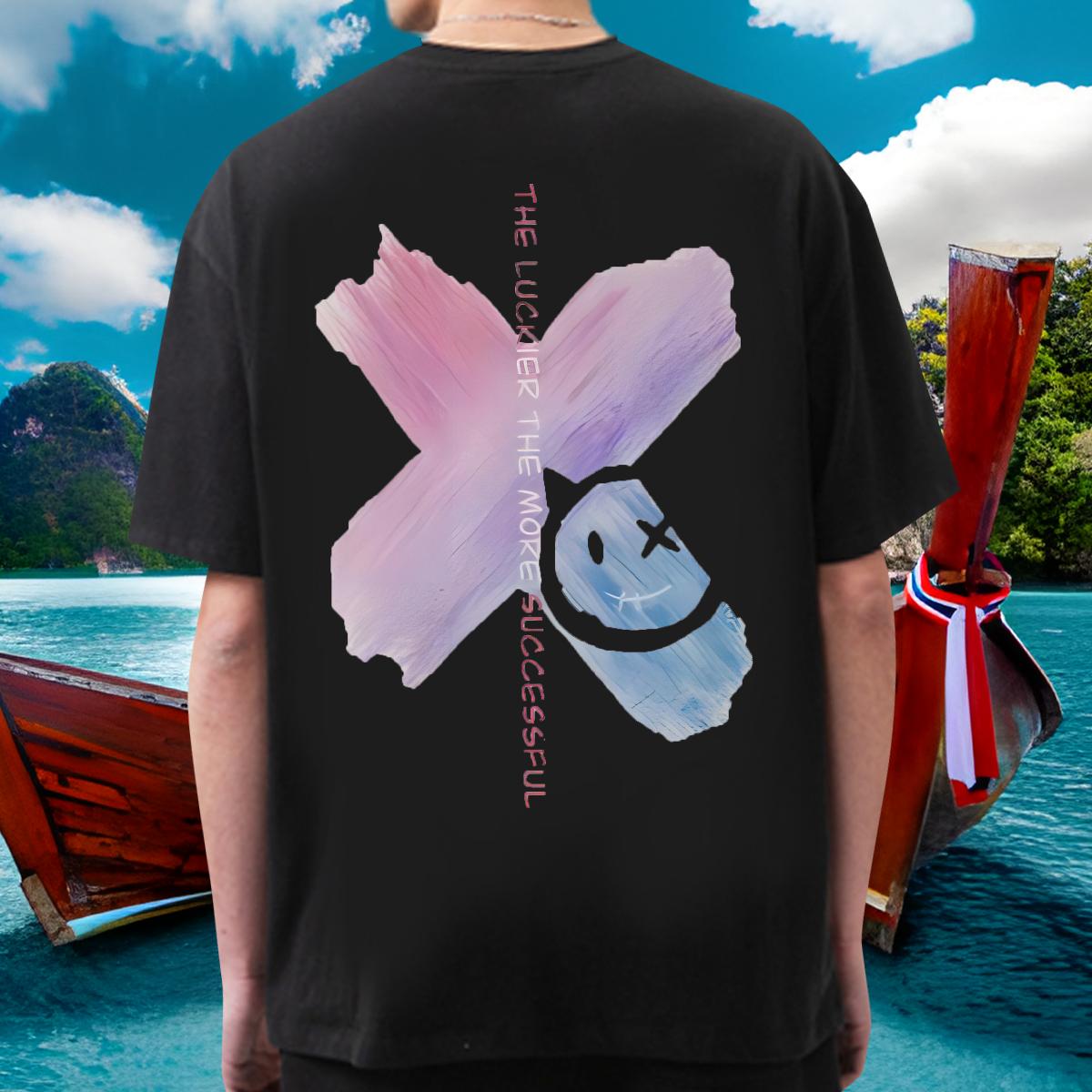 Stylist T Shirt For Man DIY Mens Tshirts High Street Hip Hop Breathable Crew Neck Brand Tops