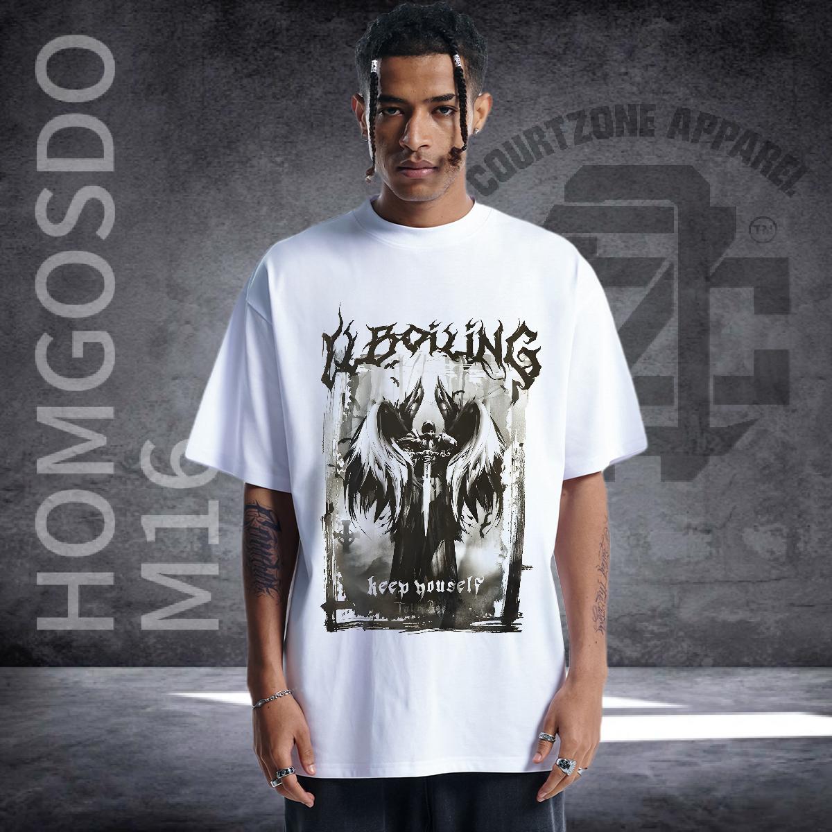 Stylist T Shirts Men Floral Print Men Tops Tees Casual Beach Breathable Crew Neck Cotton Unisex Top Tees