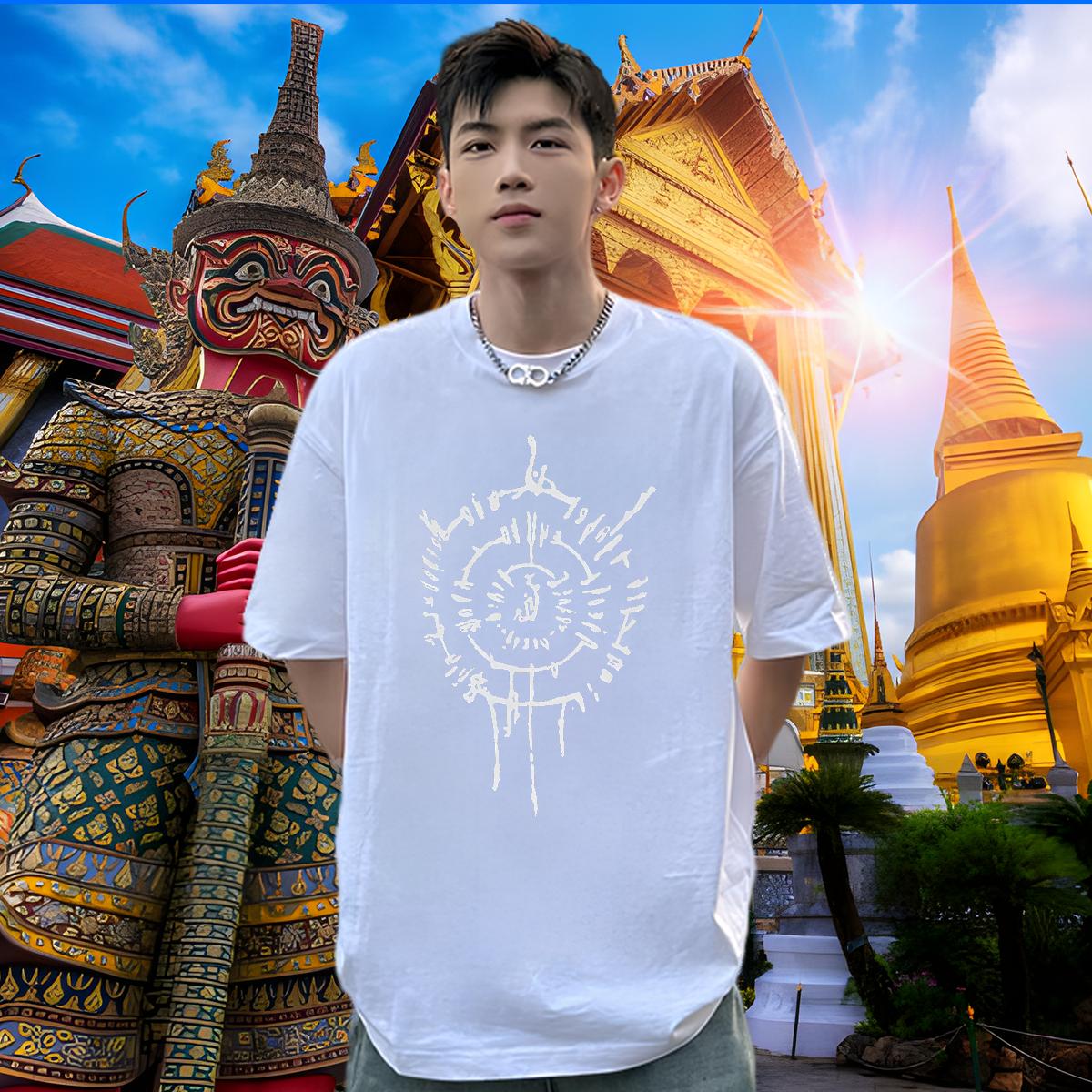 Popular Mens T Shirts Hip Hop Street Breathable Crew Neck Men Tshirts Custom DIY Printed Tees Shirts