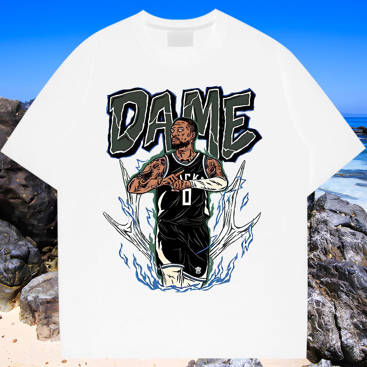 2024 Summer Men T Shirts DIY Couples T Shirts Home Outdoor O-Neck Short Sleeve Cotton Cool Design Tee Shirt