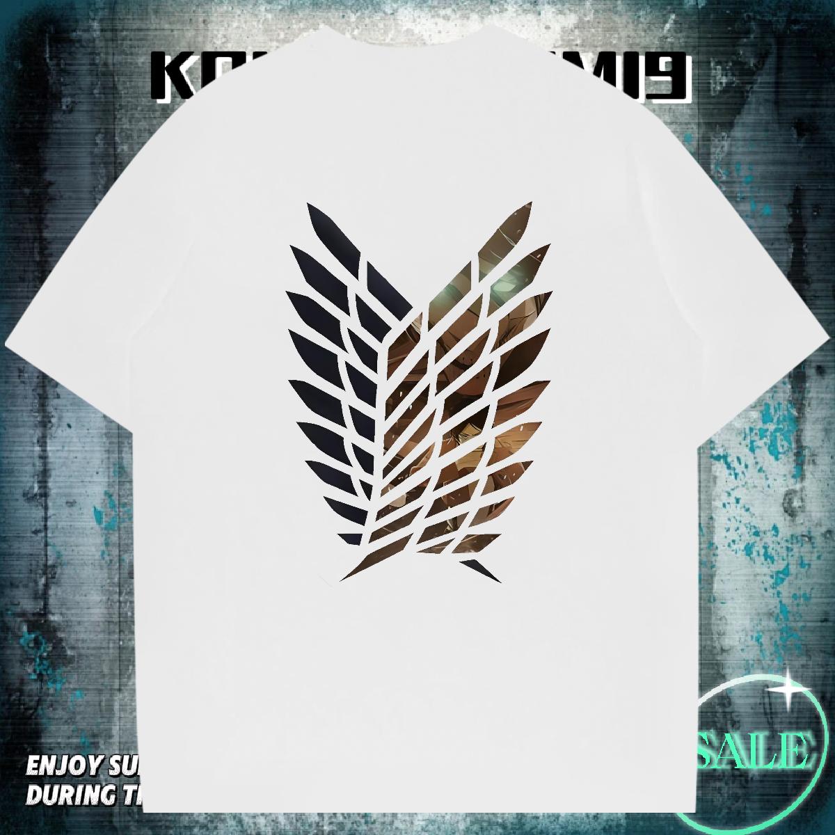 Classic Men T Shirts Cartoon Printing S-3XL High Street Hip Hop Men Tees Cotton O Neck Short Sleeves Designer Clothings