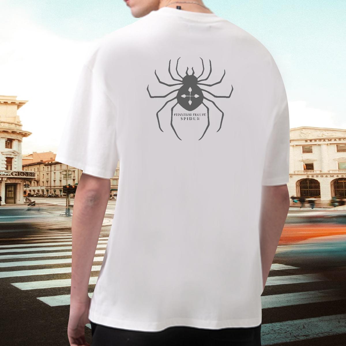 Fashion T Shirts Men DIY Printed Daily Wear Tshirts Breathable Short Sleeve Cool Design Clothings