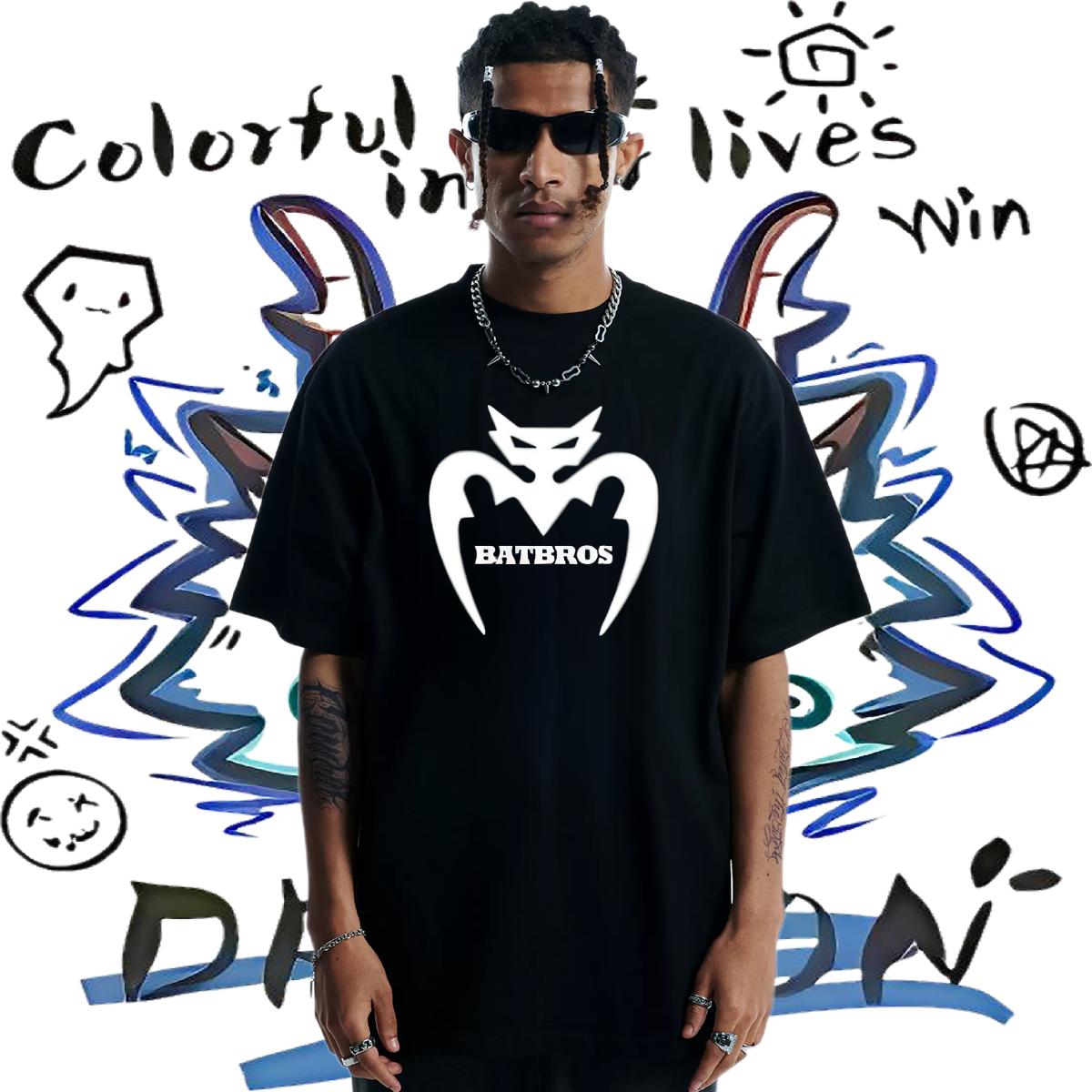 Designer T-Shirts for Men Hip Hop Cotton Breathable Men Clothes T-Shirt Classic Floral Print Clothes