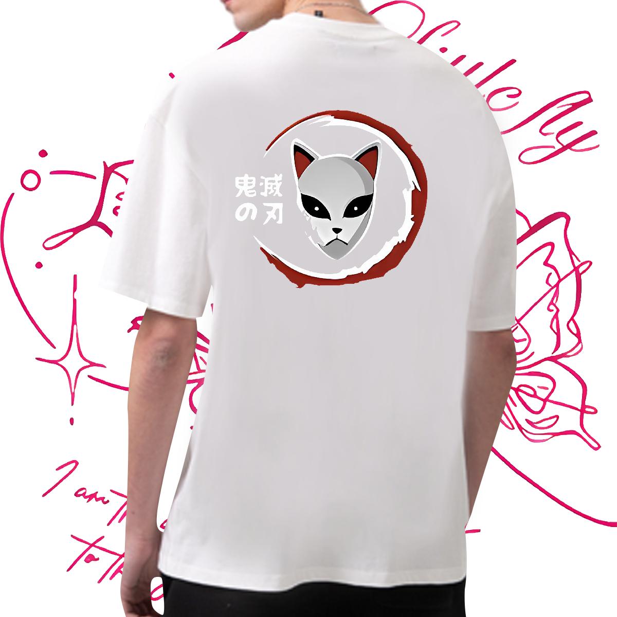 2024 New T-Shirts for Men Anime Print Couples T Shirts High Street Hip Hop Short Sleeve Cotton O-Neck Designer Clothes
