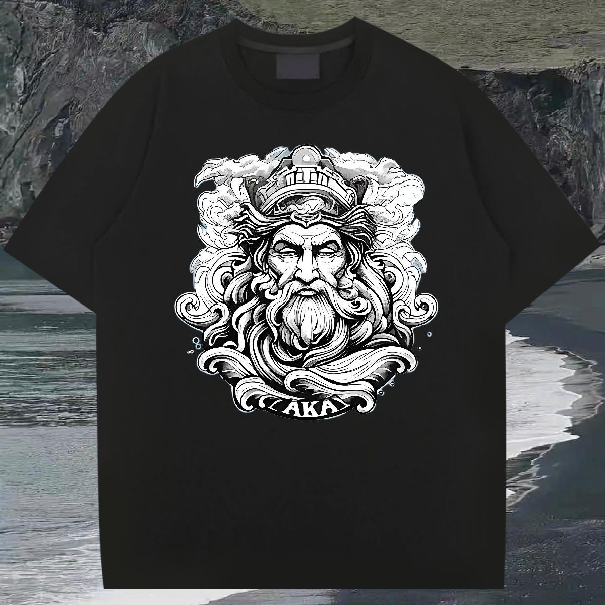 2024 Summer T Shirt For Man Graphic Street Tshirts Cotton O Neck Short Sleeves Unisex Wear