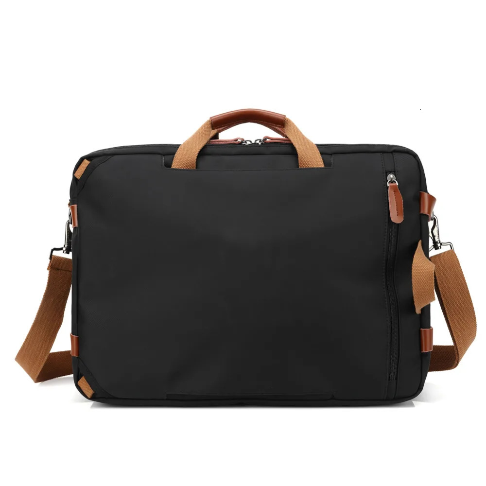 Handbag Business Briefcase Rucksack Convertible Backpack Laptop Bag 15.6 17.3 Inch Notebook Bag Shoulder Messenger Laptop Case 240528