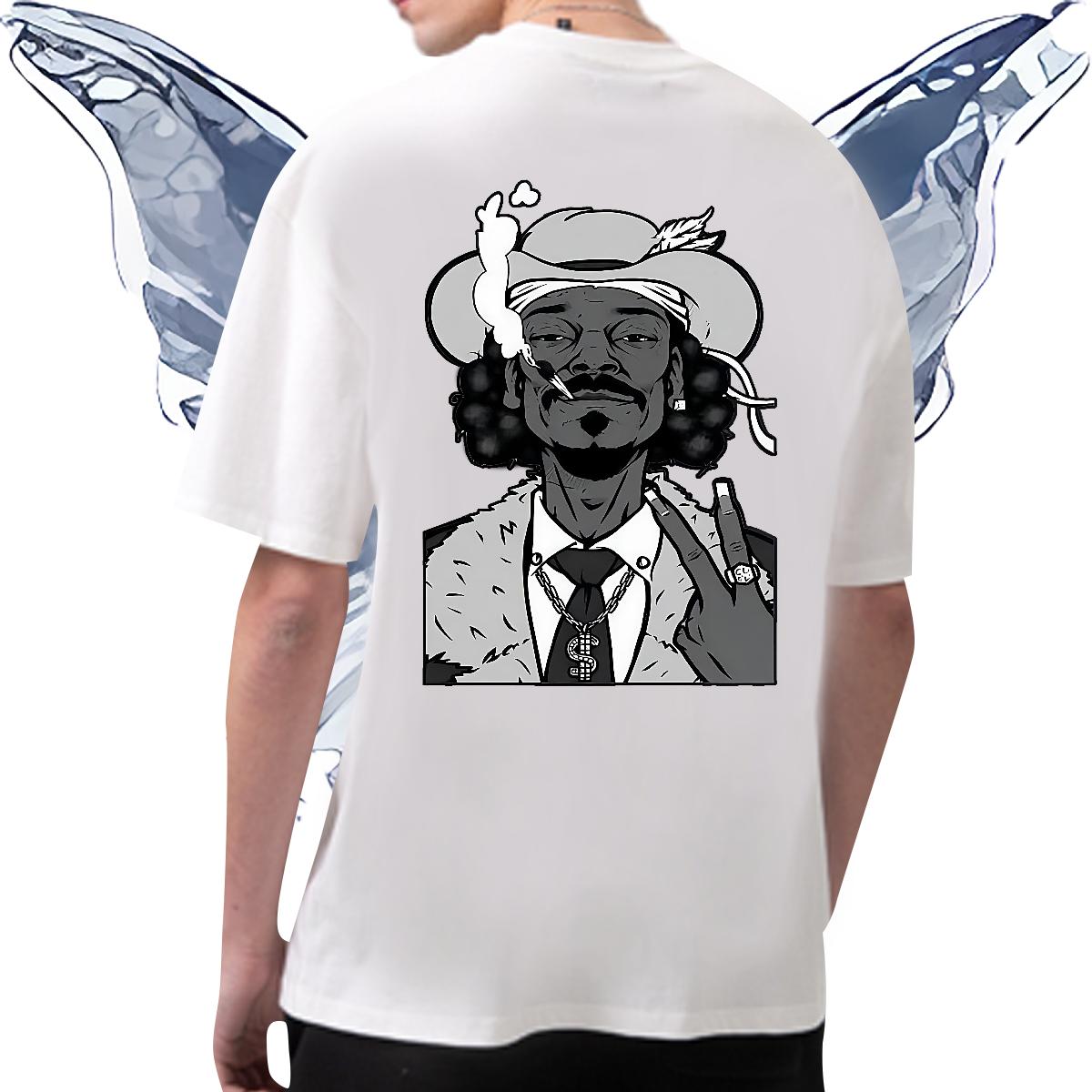 Designer Fashion T Shirt For Man Plus Size Cartoon Hip Hop Street Tshirt for Man Woman Breathable Short Sleeve Soft Tshirts