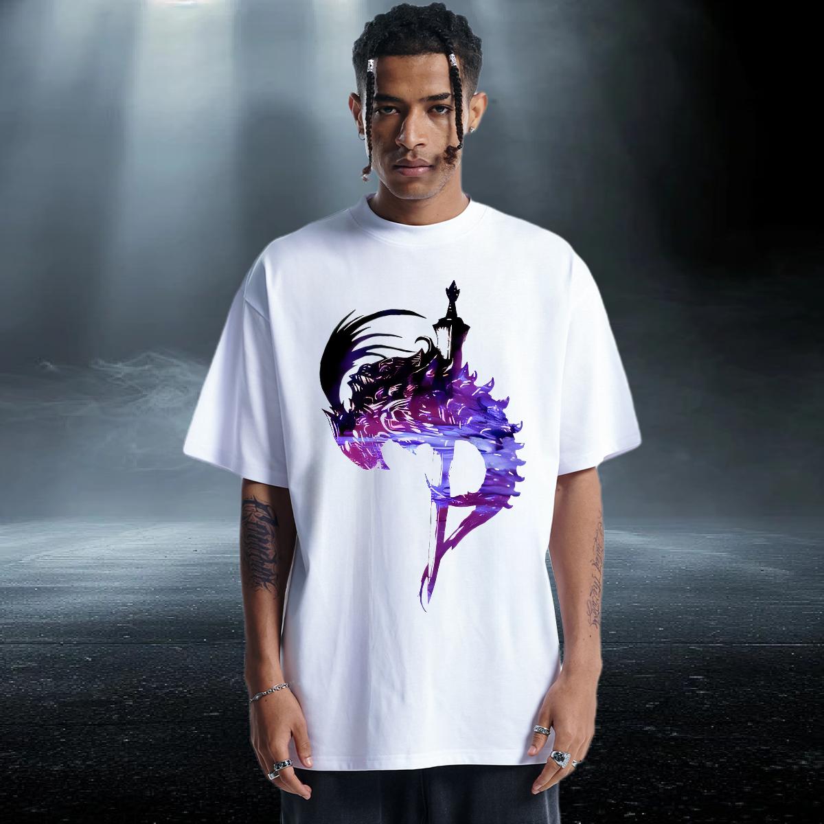 5A T-Shirts for Men Sports Casual Crew Neck Cotton Tshirts Brand Oversized S-3XL Tees