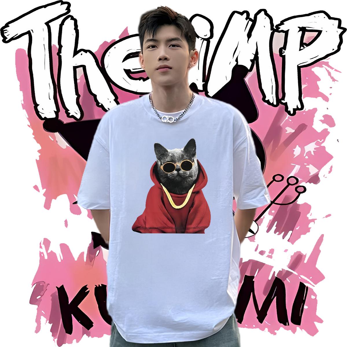Cool Design T-Shirts Daily Wear Cotton Breathable Short Sleeve Tshirts DIY Customized Custom Print Plus Size Tee Shirt