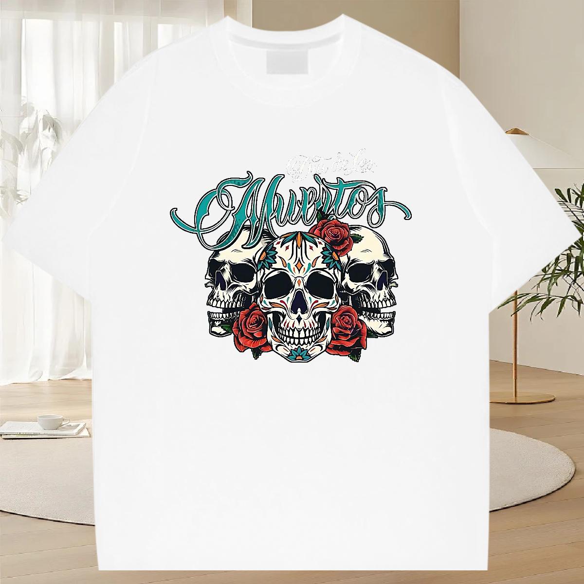 Cool Design T Shirt For Man Street Wear Cotton O Neck Short Sleeves Men Clothes T-Shirt 2024 DIY Custom Cartoon Tops